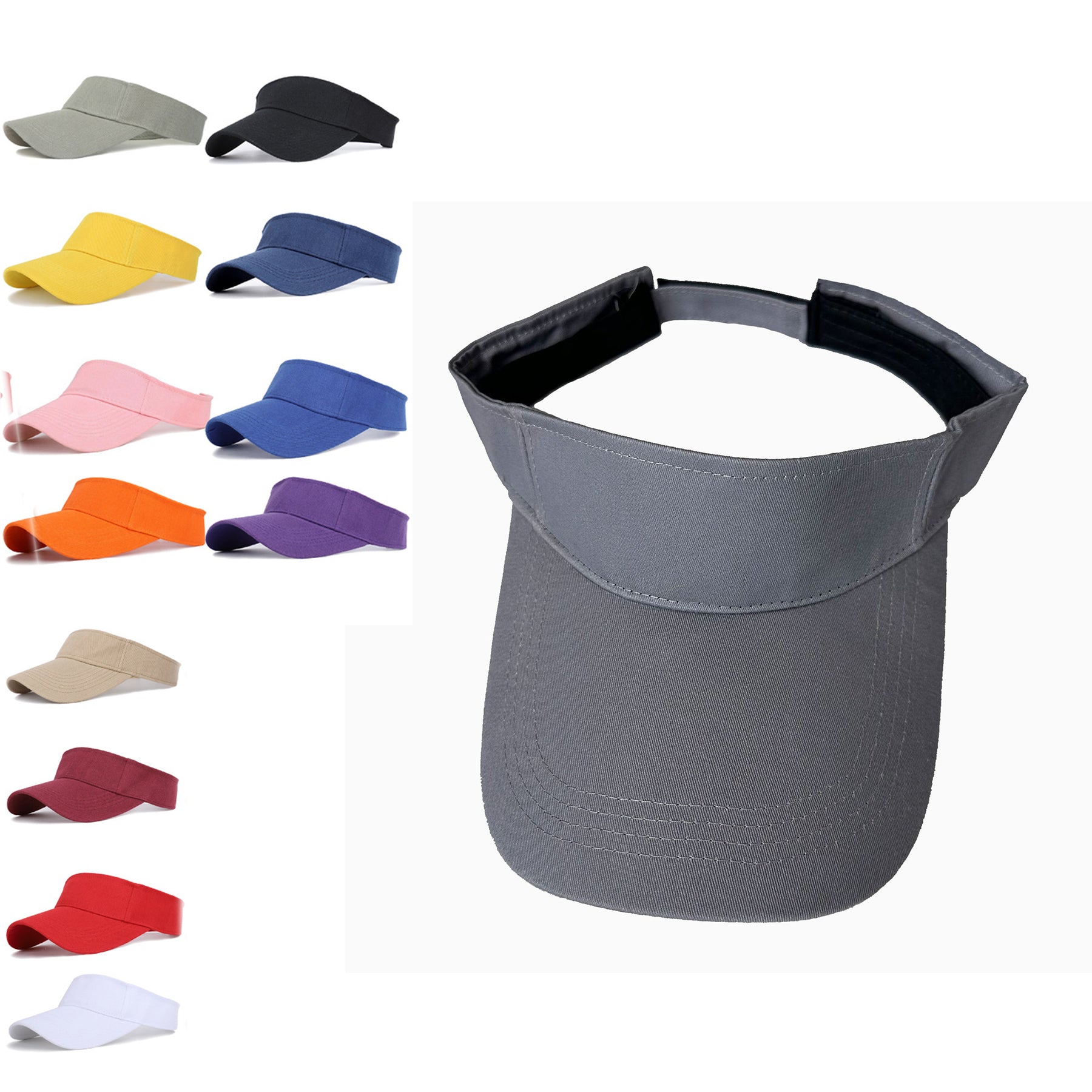 Outdoor Sports Sunshade Cotton Headless Hat