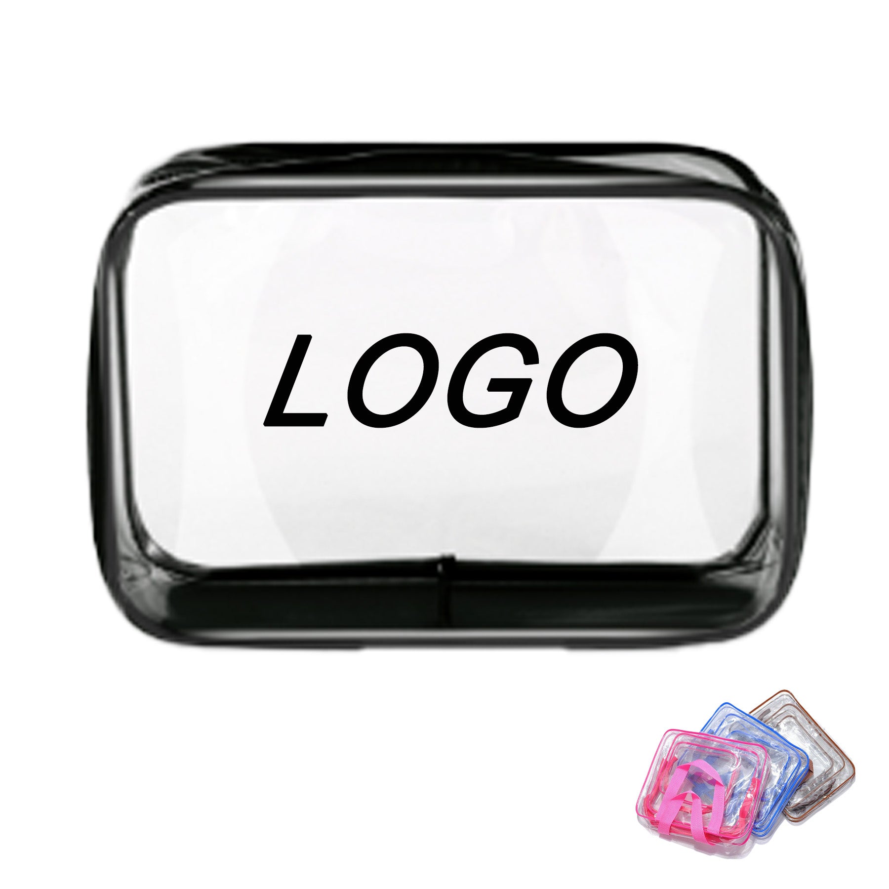 Transparent Organizer Travel Cosmetic Bag