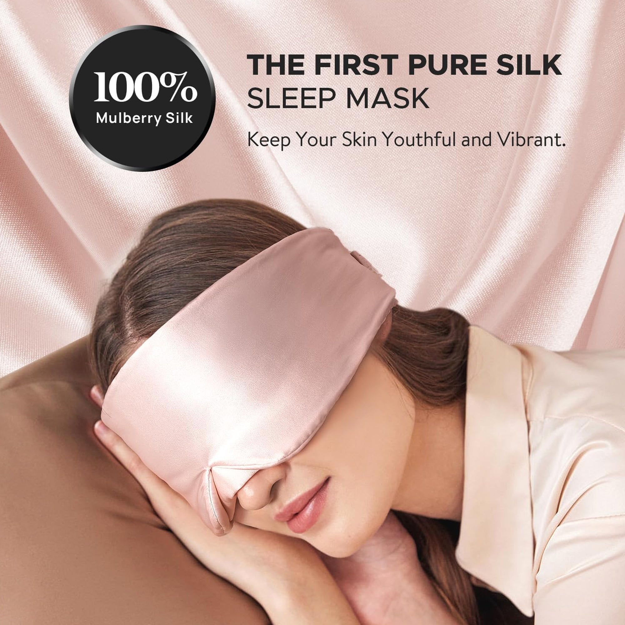 100% Mulberry Silk Sleep Mask