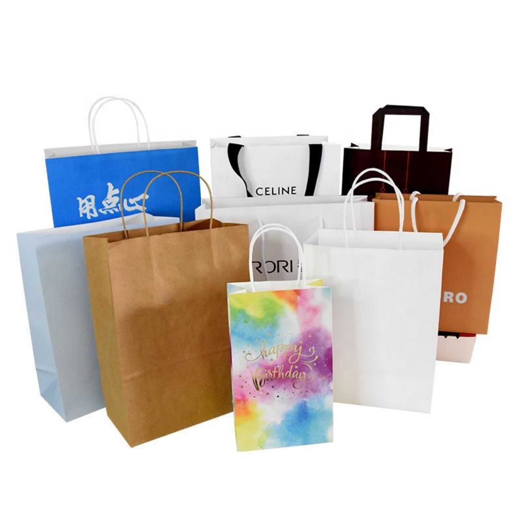 Kraft Paper Bag Accept Custom