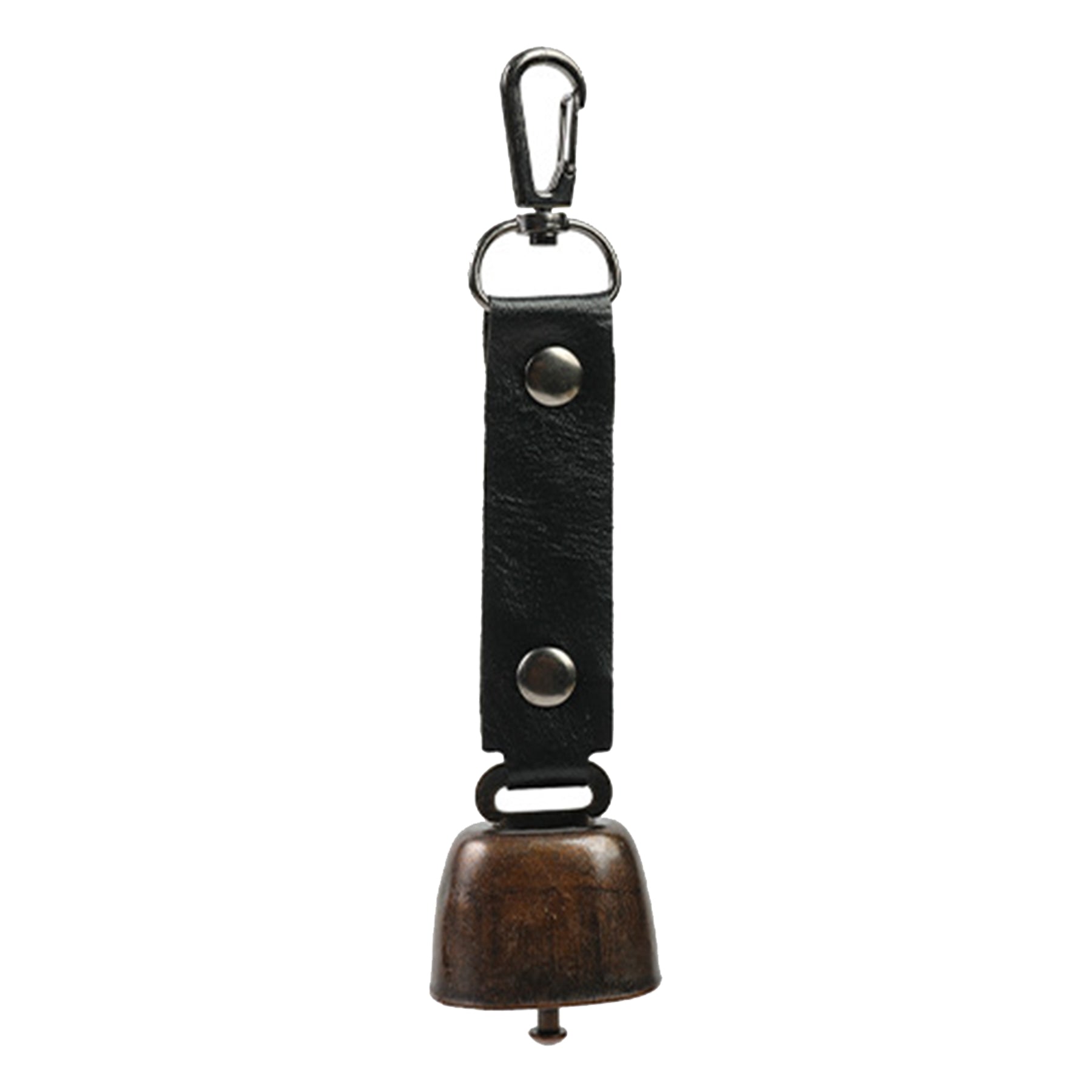 Loud Metal Bear Bell with PU Leather Strap