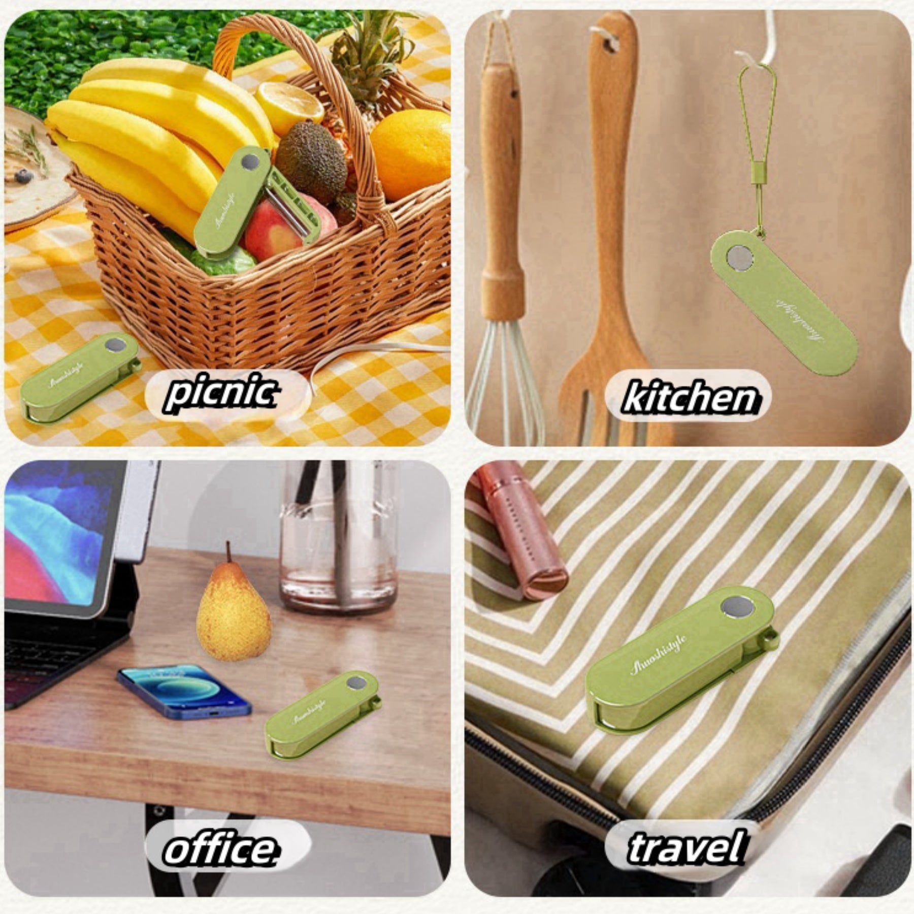 Portable Stainless - Steel Fruit Peeler