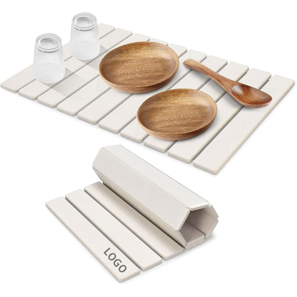 Foldable Diatomaceous Earth Dish Drying Mat