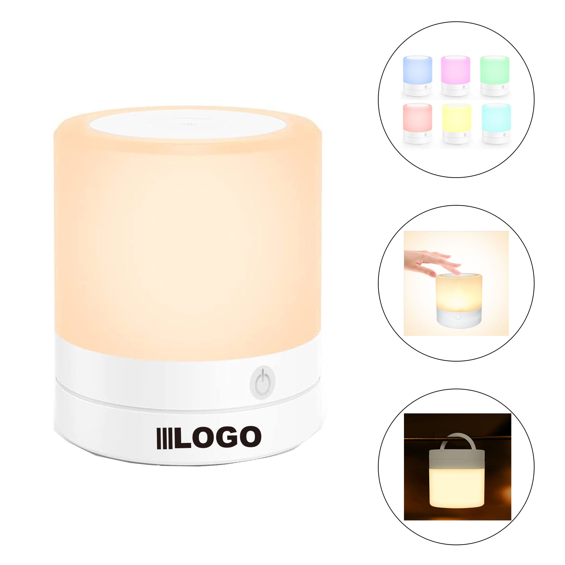 Portable Touch Nursery Night Light