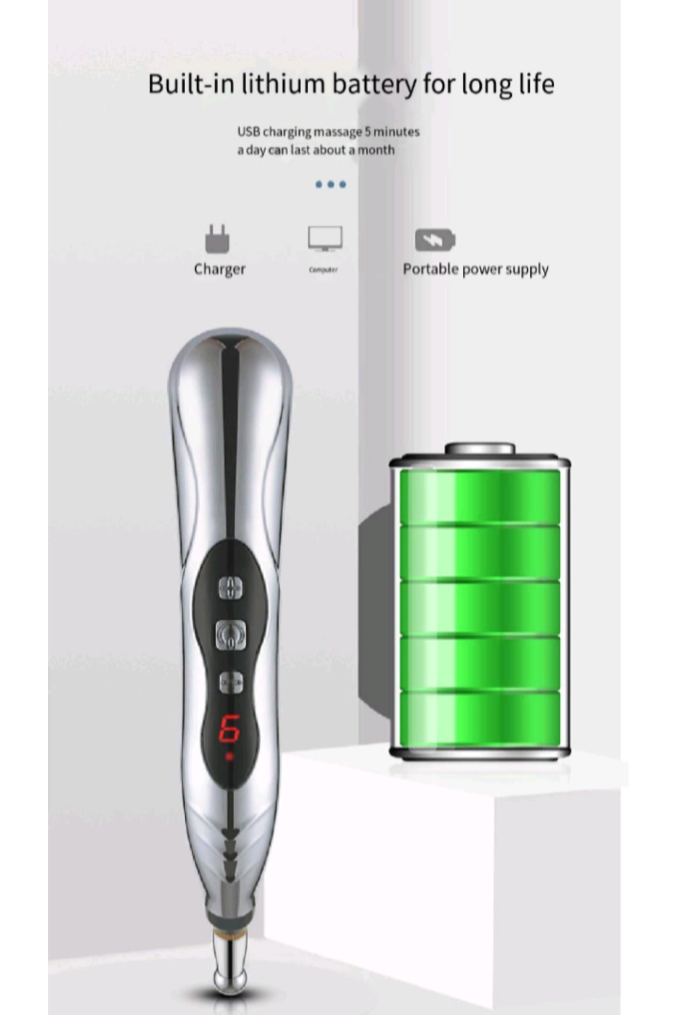Microcurrent Meridian Acupuncture Pen