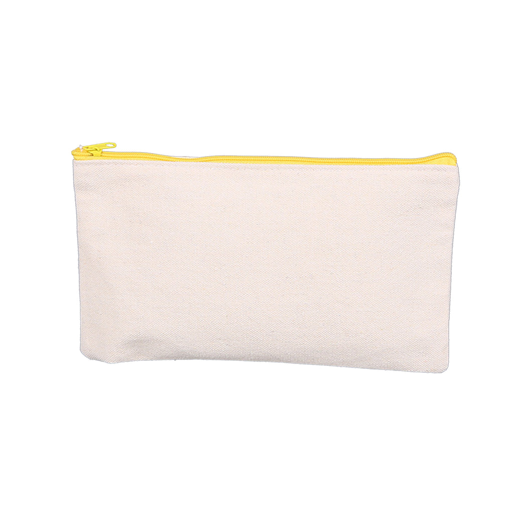 Canvas Zipper Pencil Case