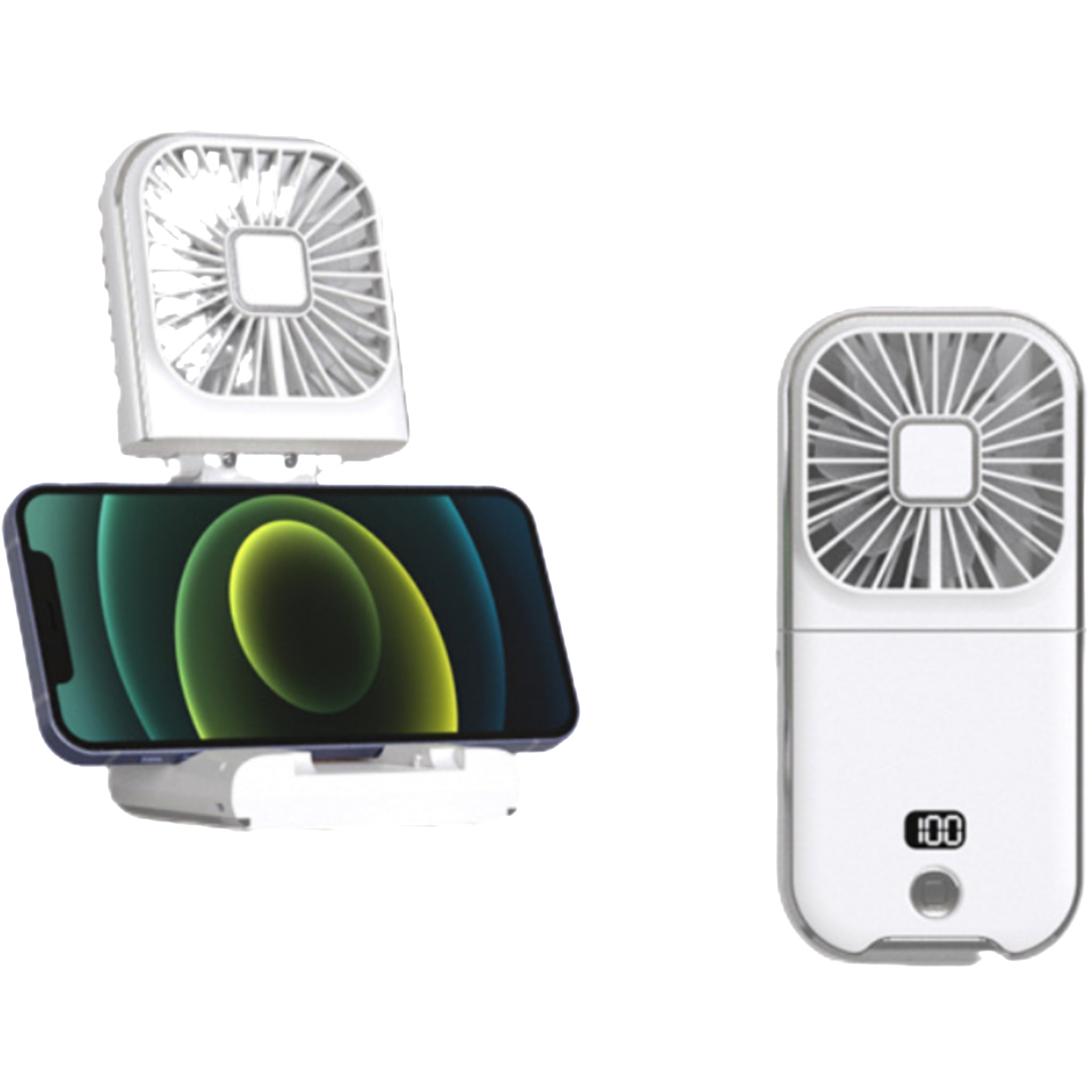 Neck Hanging Foldable Power Bank Fan
