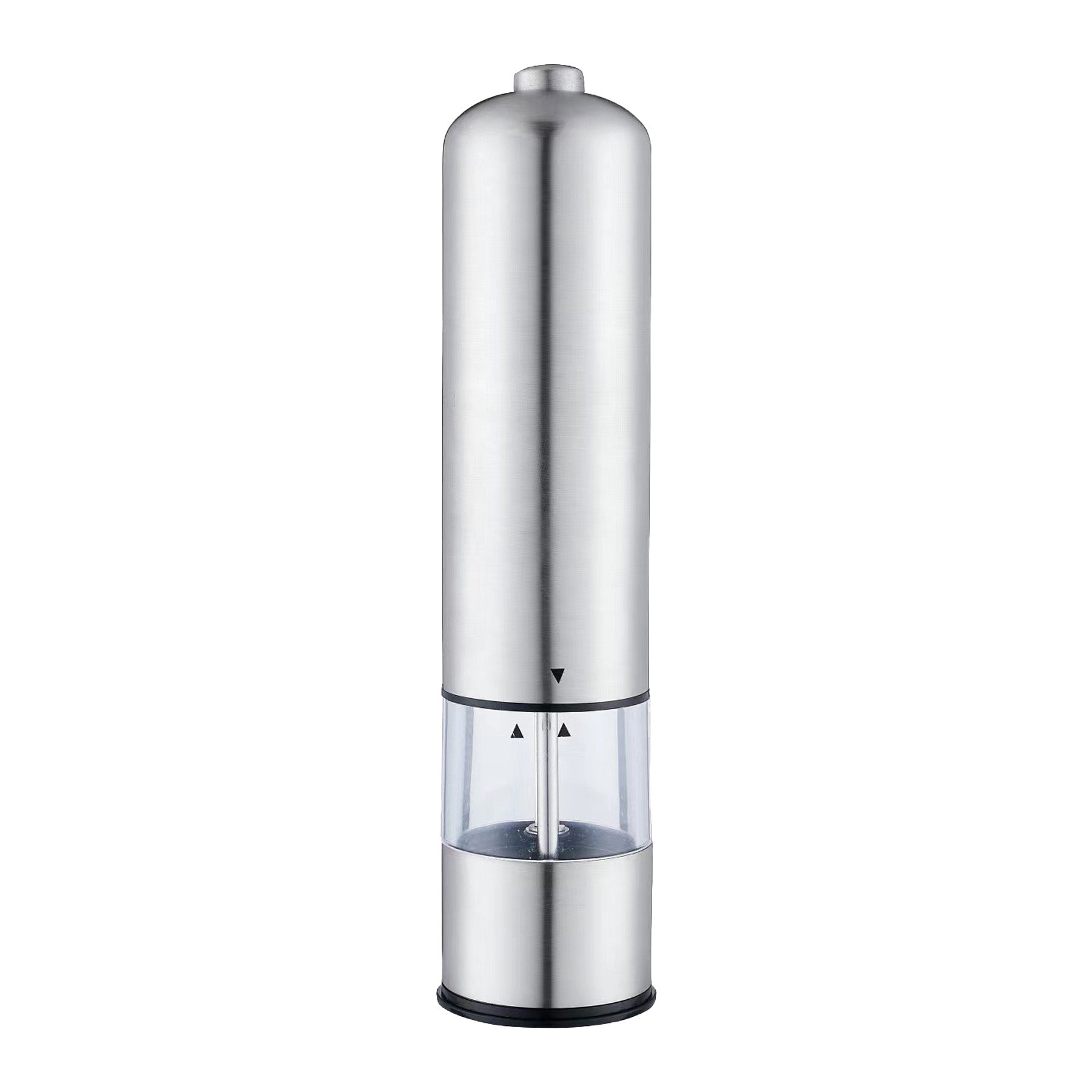 Electric Stainless Steel Black Pepper Grinder With Light