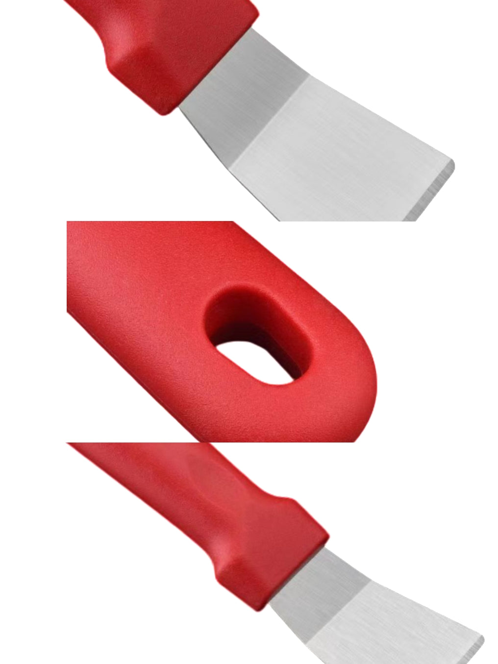 2Pcs Stainless Steel Kitchen Scraper