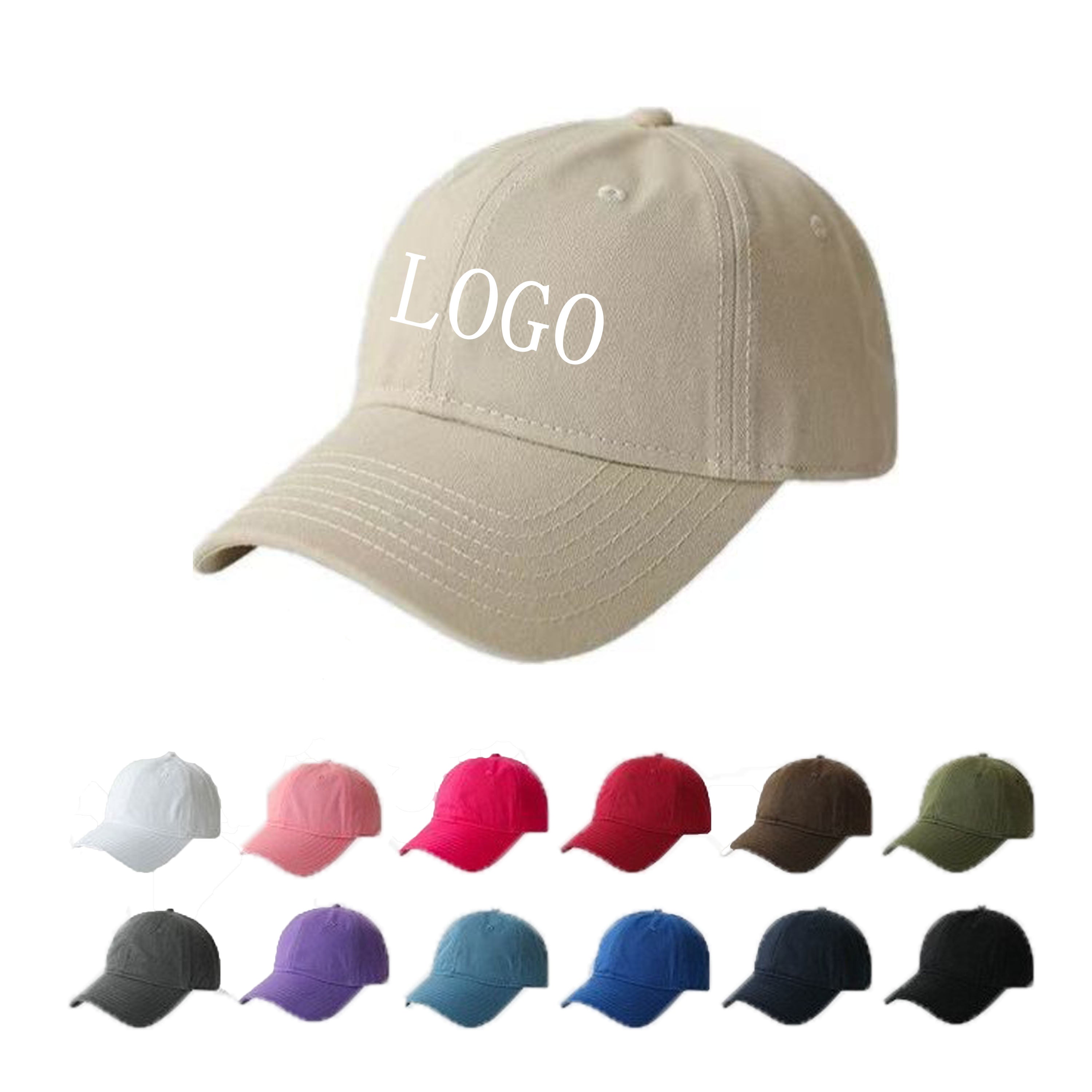 Cotton Twill Baseball Caps