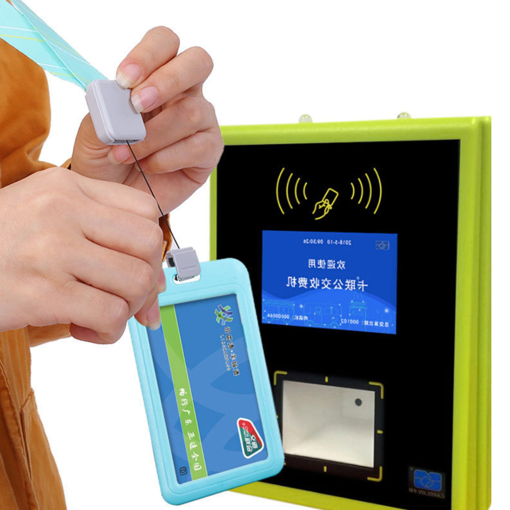 Retractable Badge Lanyard and Card Holder Set
