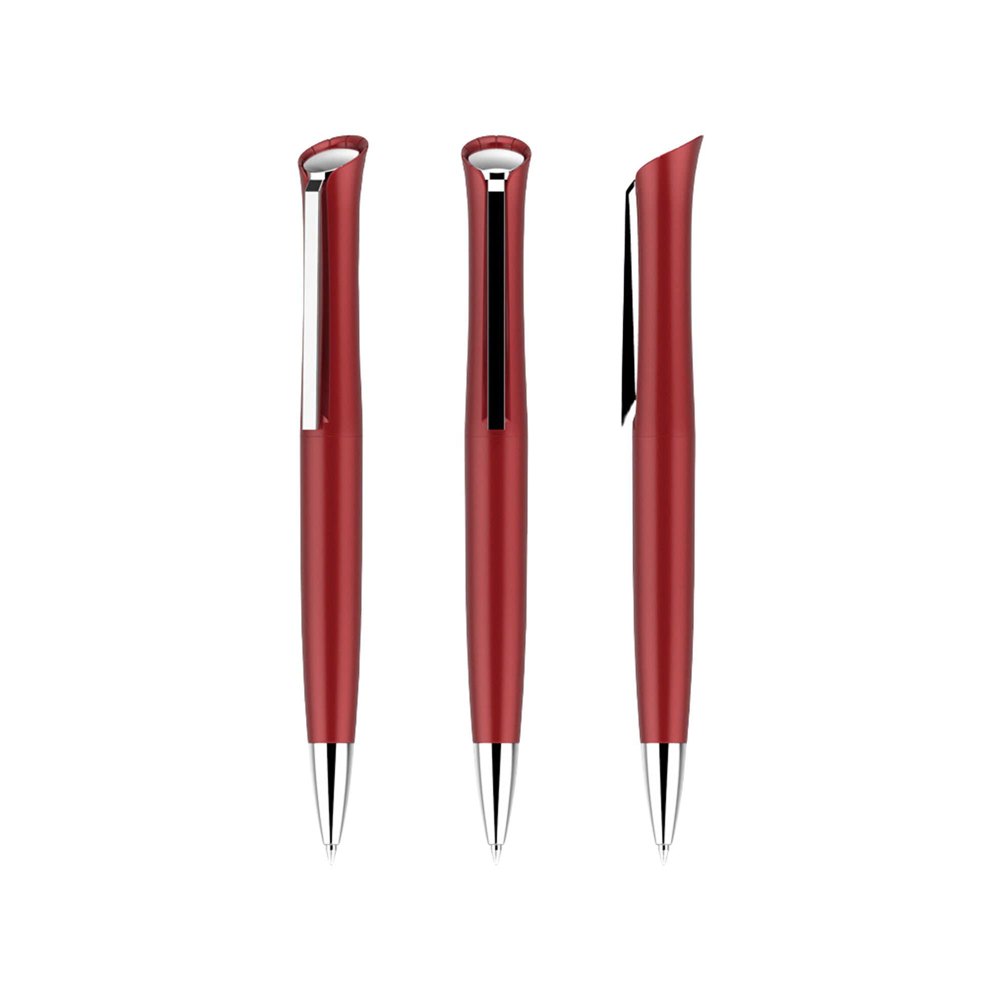 Twist-Action Easy Ballpoint Pen with Clip