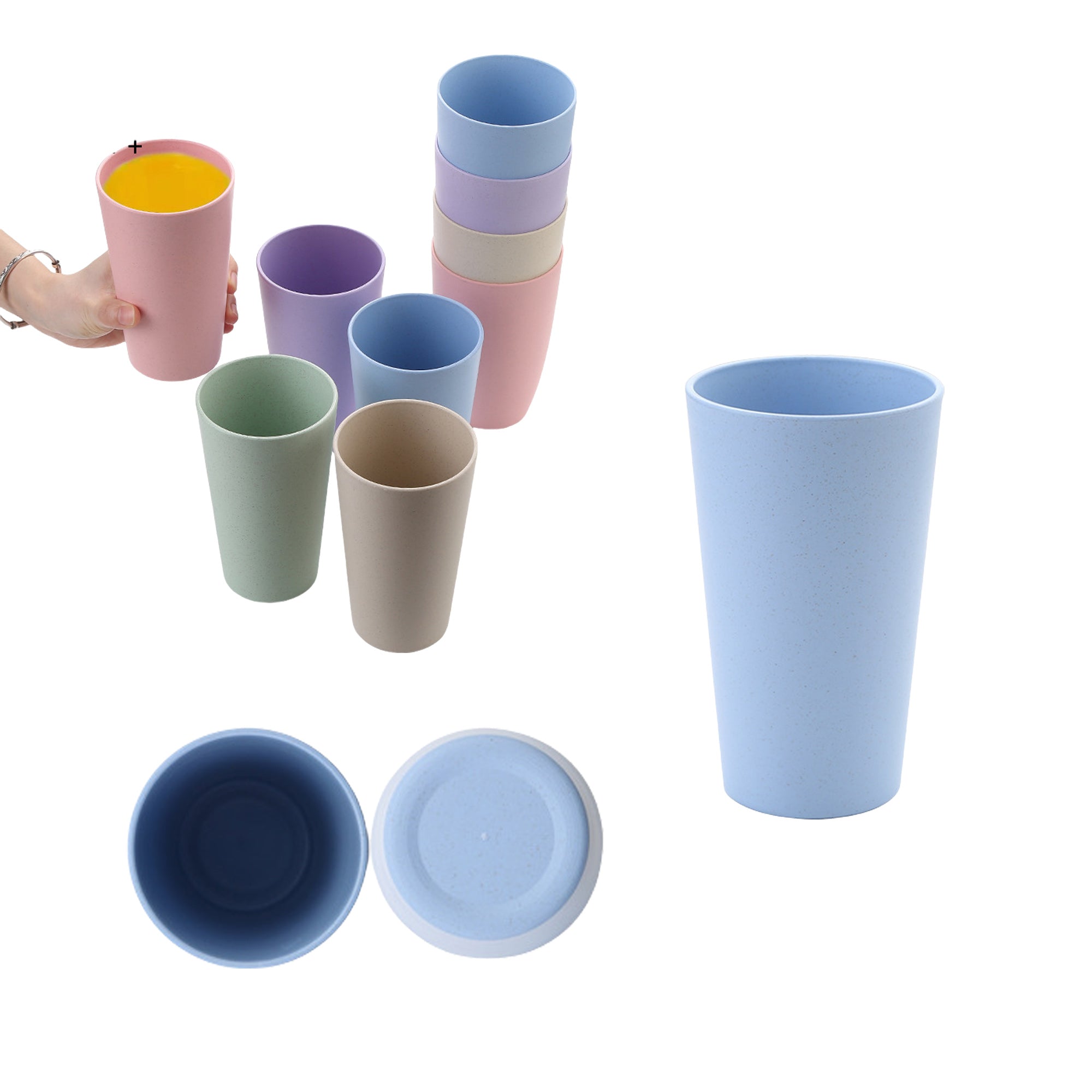 Eco-Plus Wheat Straw Mid-Size Cup
