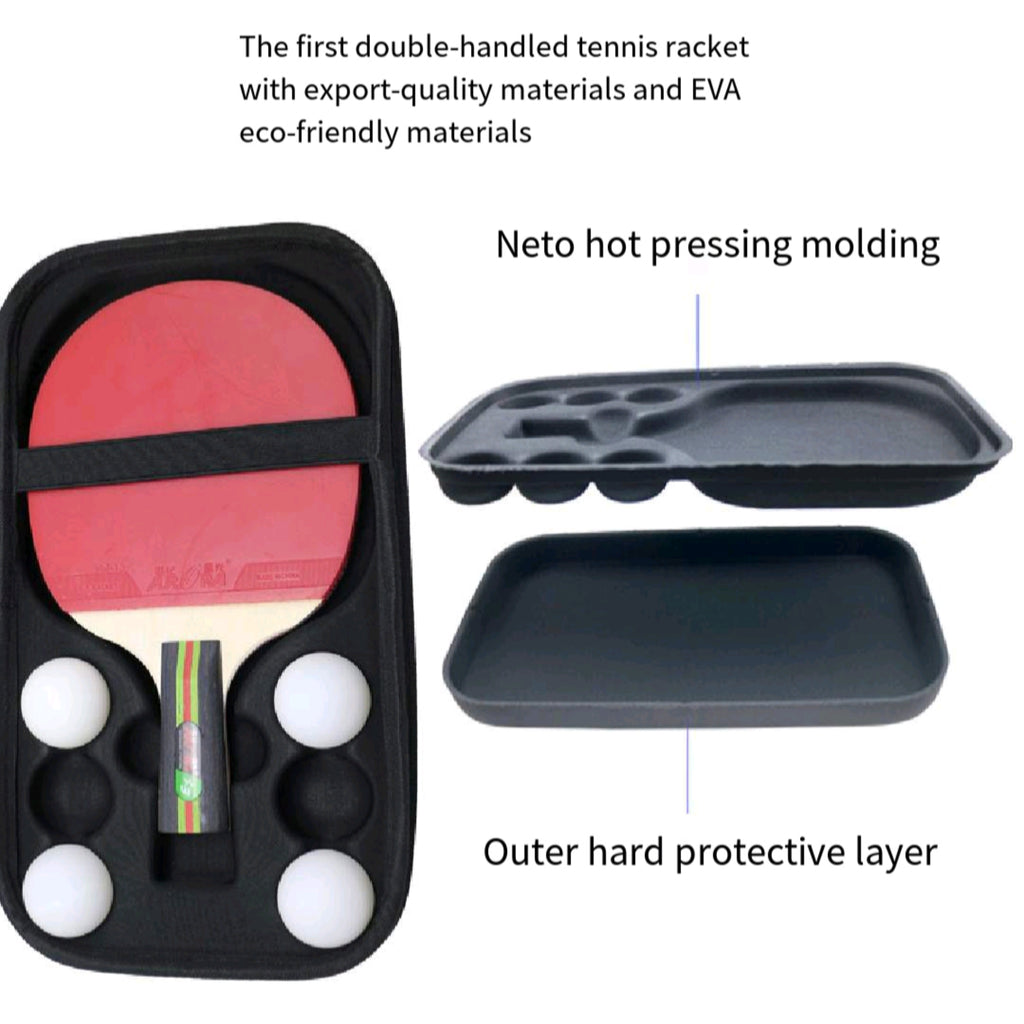 Crushproof 2 Pack Tournament Hard Paddle Case