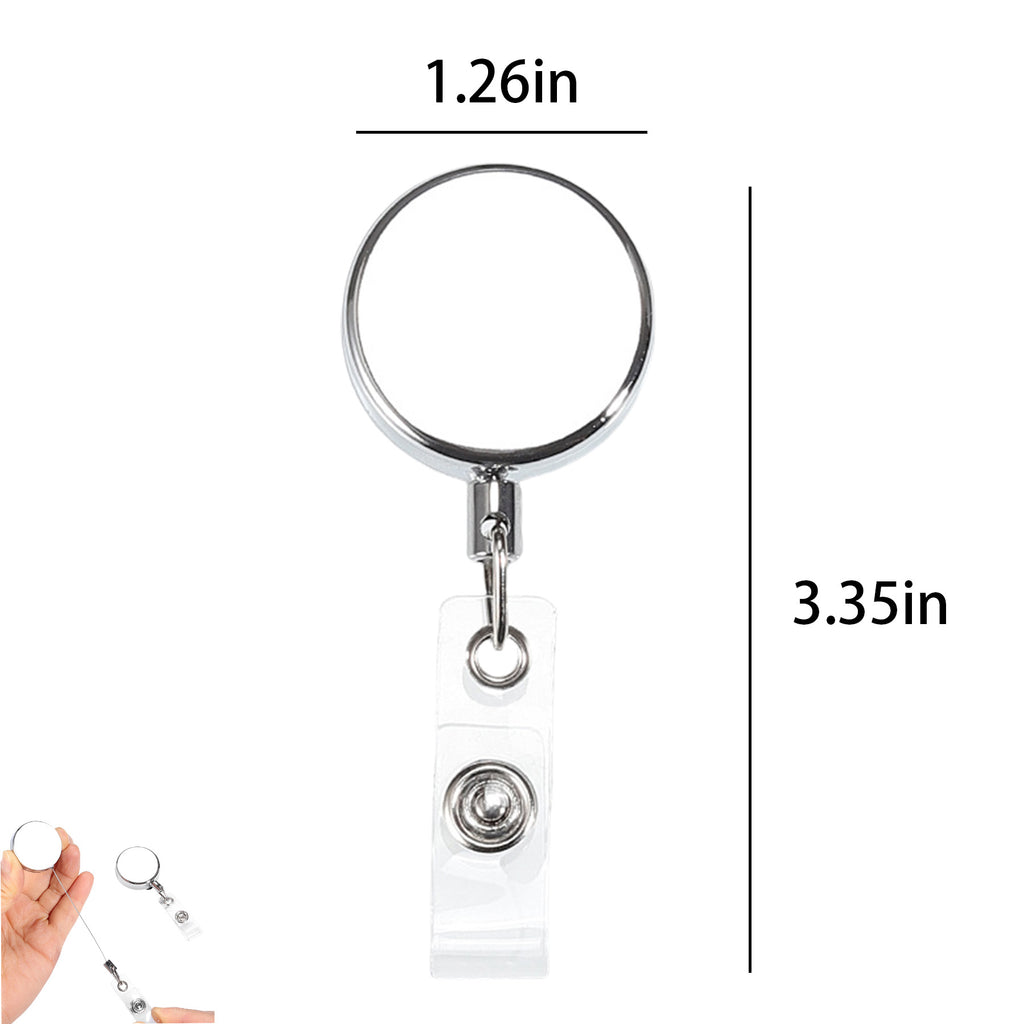 Metal Retractable Badge Reel