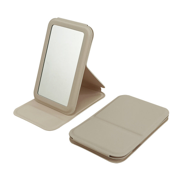Foldable Phone Stand with Mini Mirror