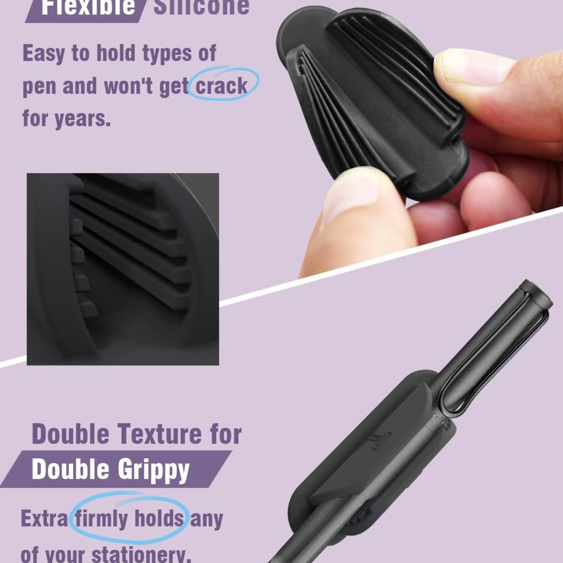 Silicone Pen Holder