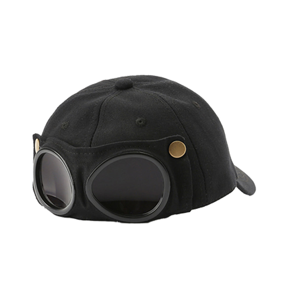 Stylish Baseball Cap With Unique Glasses Design