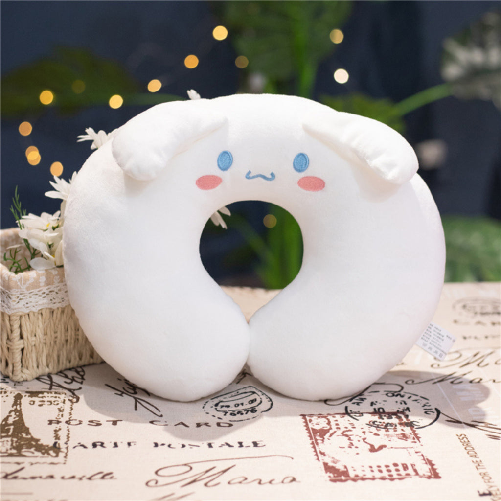 Sanrio Kuromi Neck Pillow Memory Foam Travel Office