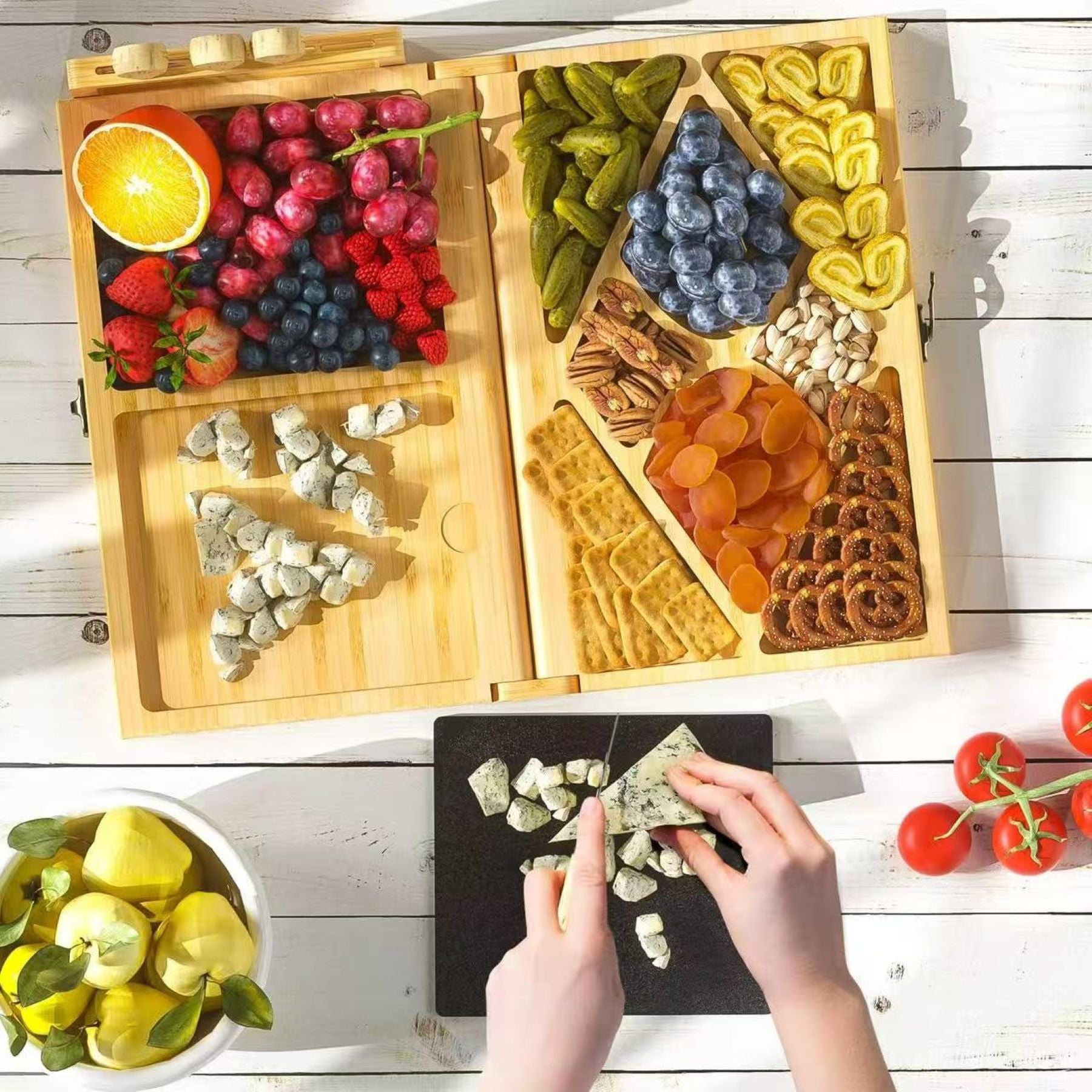 Foldable Cooked Food Tray