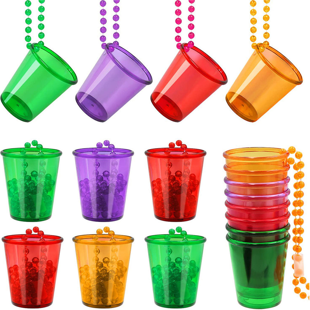 2 Oz Party Beaded Necklace Cups
