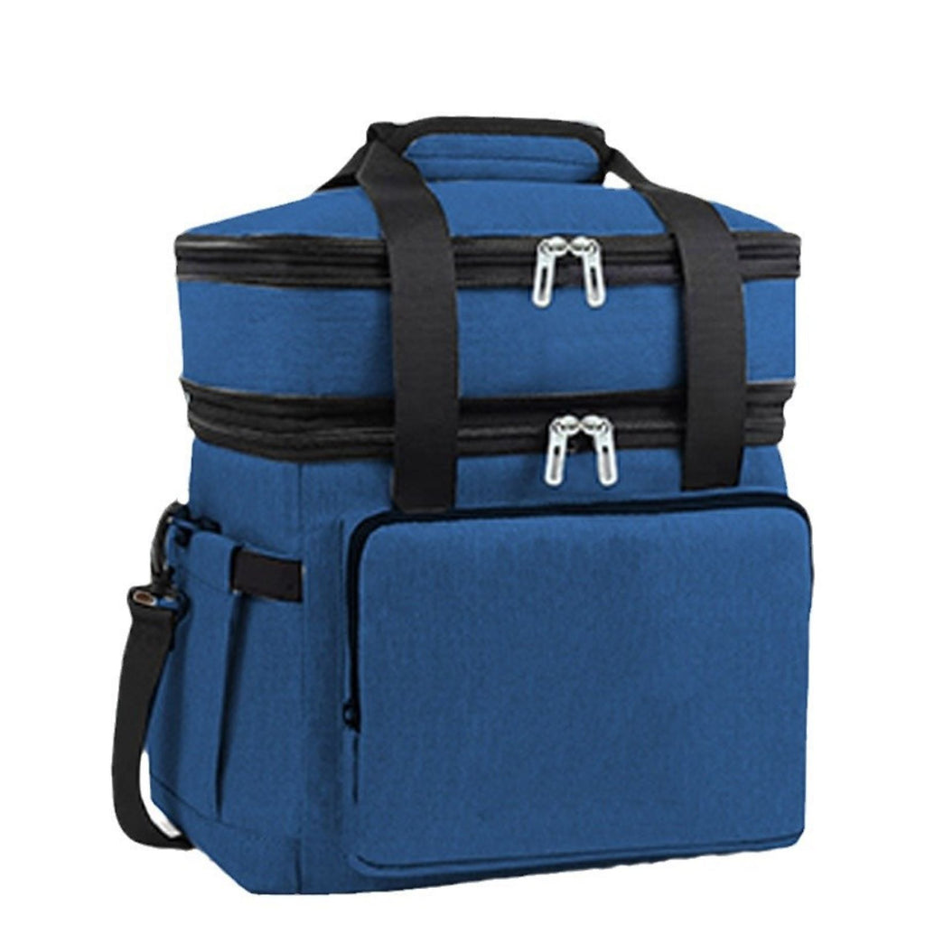 Double - Layered Insulated Outdoor Picnic Cooler Bag