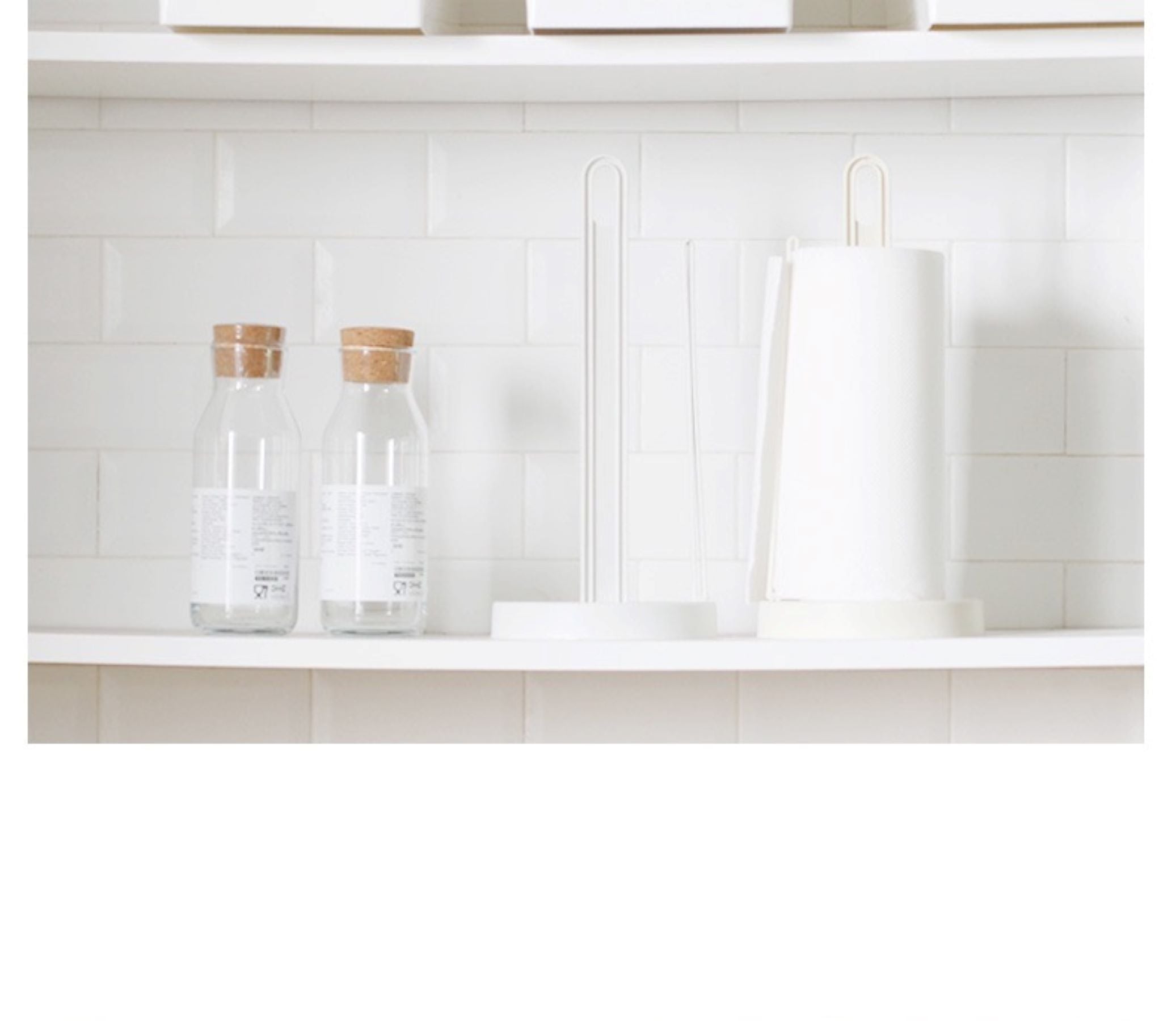 Desktop Roll Paper Storage Rack