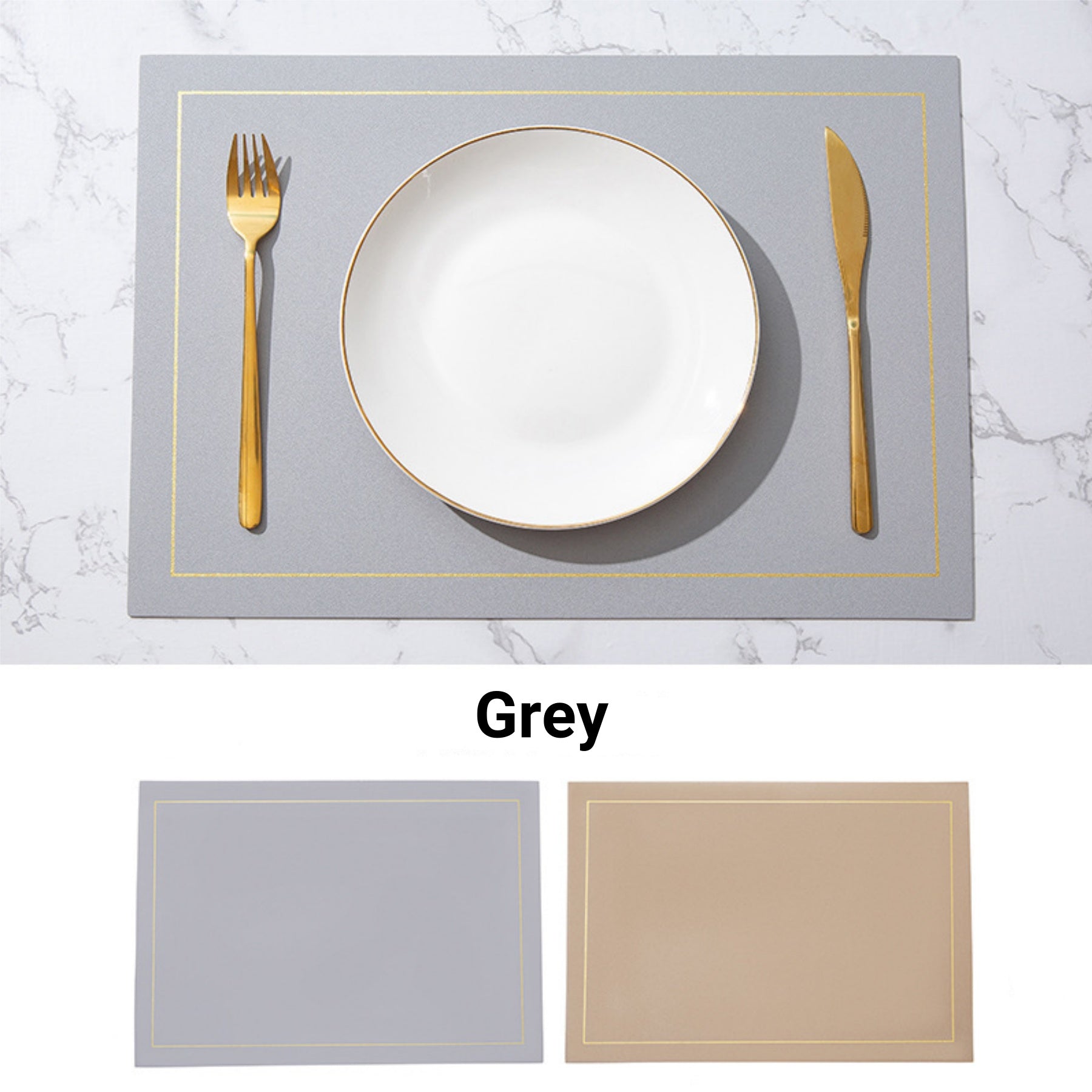 Square Double-Color Double-Sided Placemat