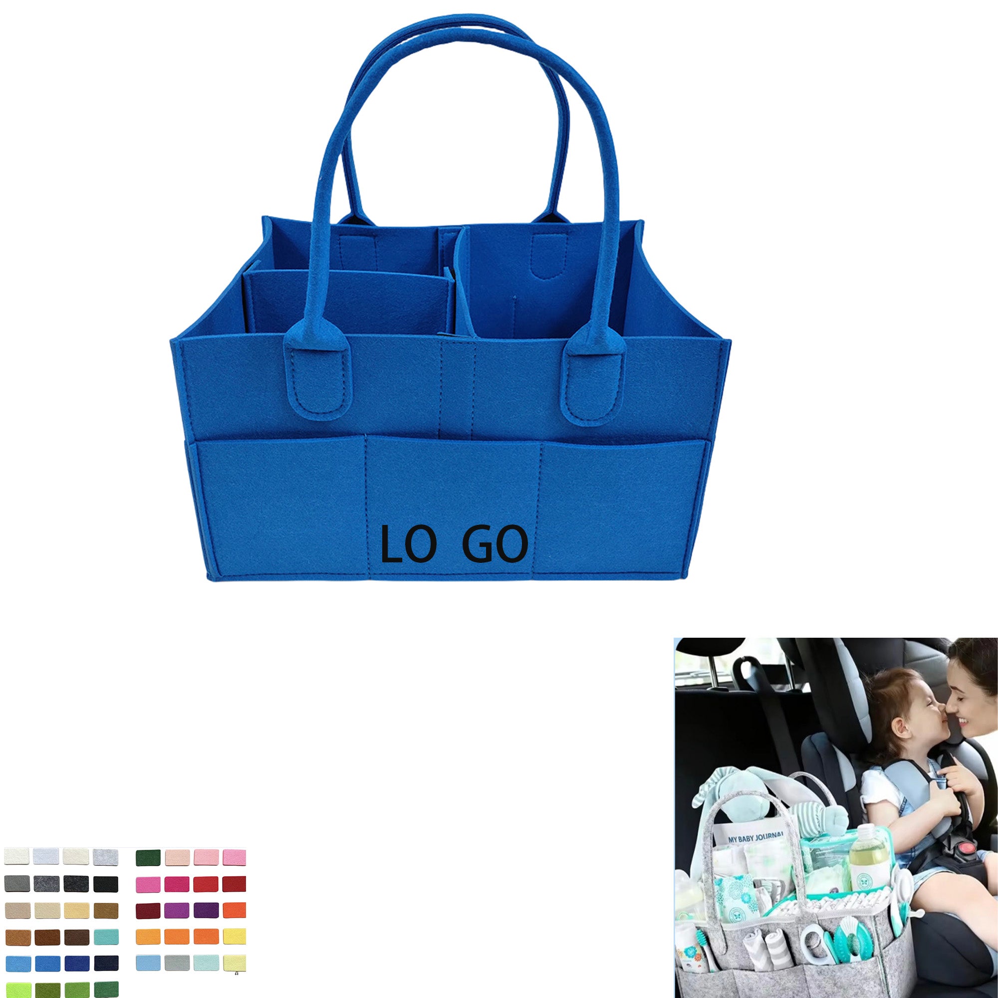 Custom Felt Tote Bag