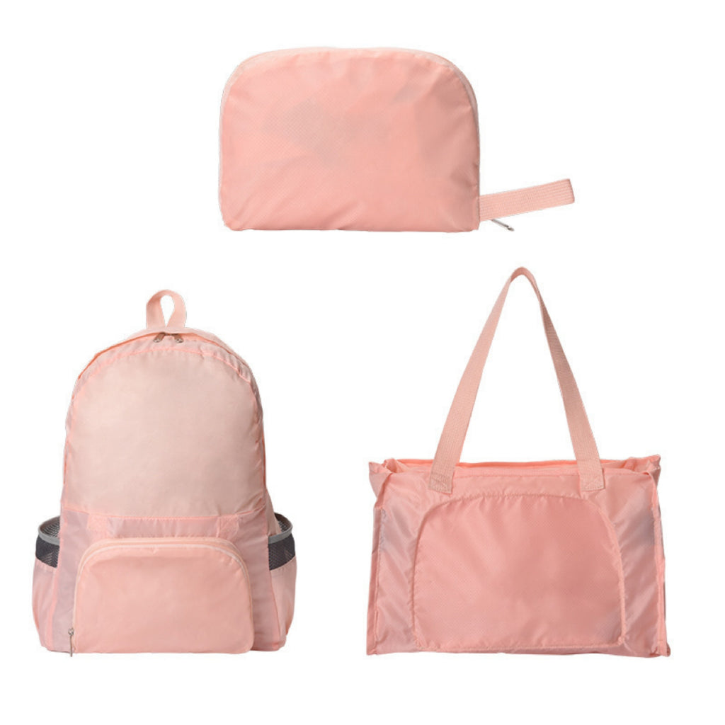 Foldable Dual-Use Backpack with Handle