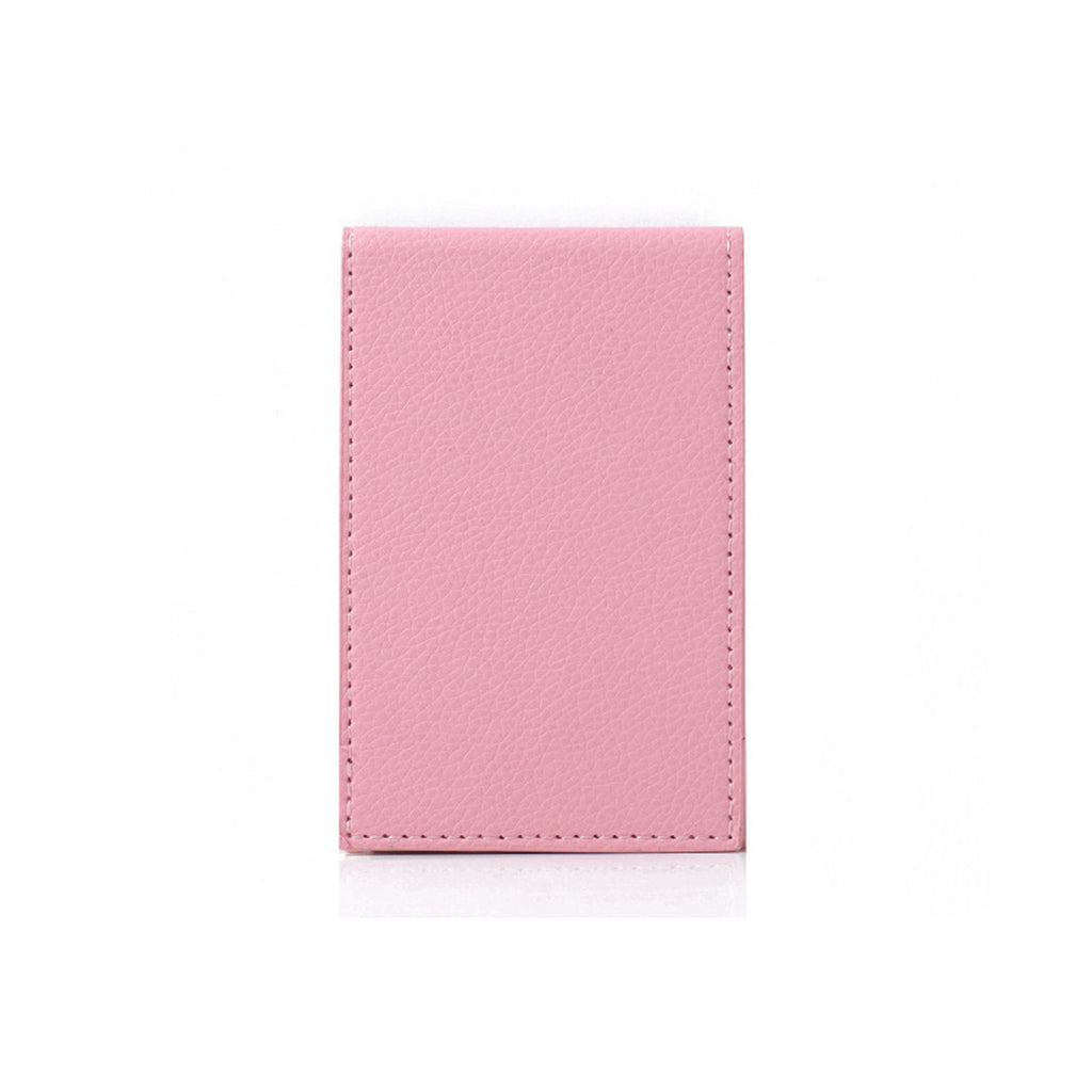 Mini Leather Folding Makeup Mirror