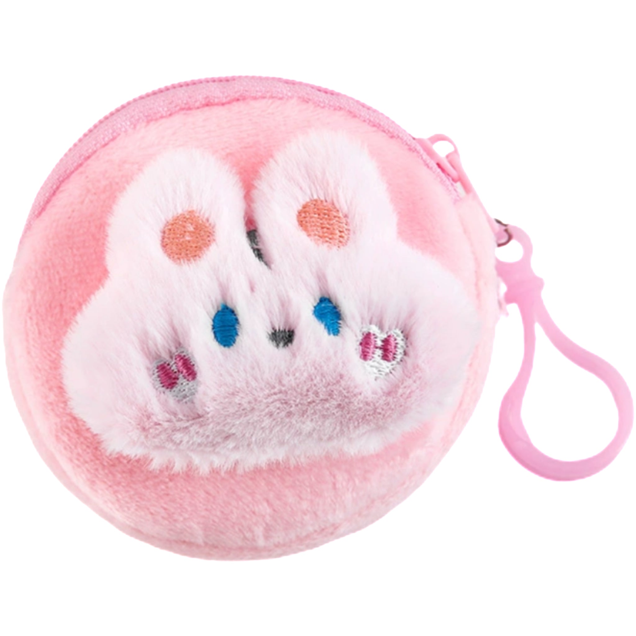 Plush Coin Pouch With A Keychain