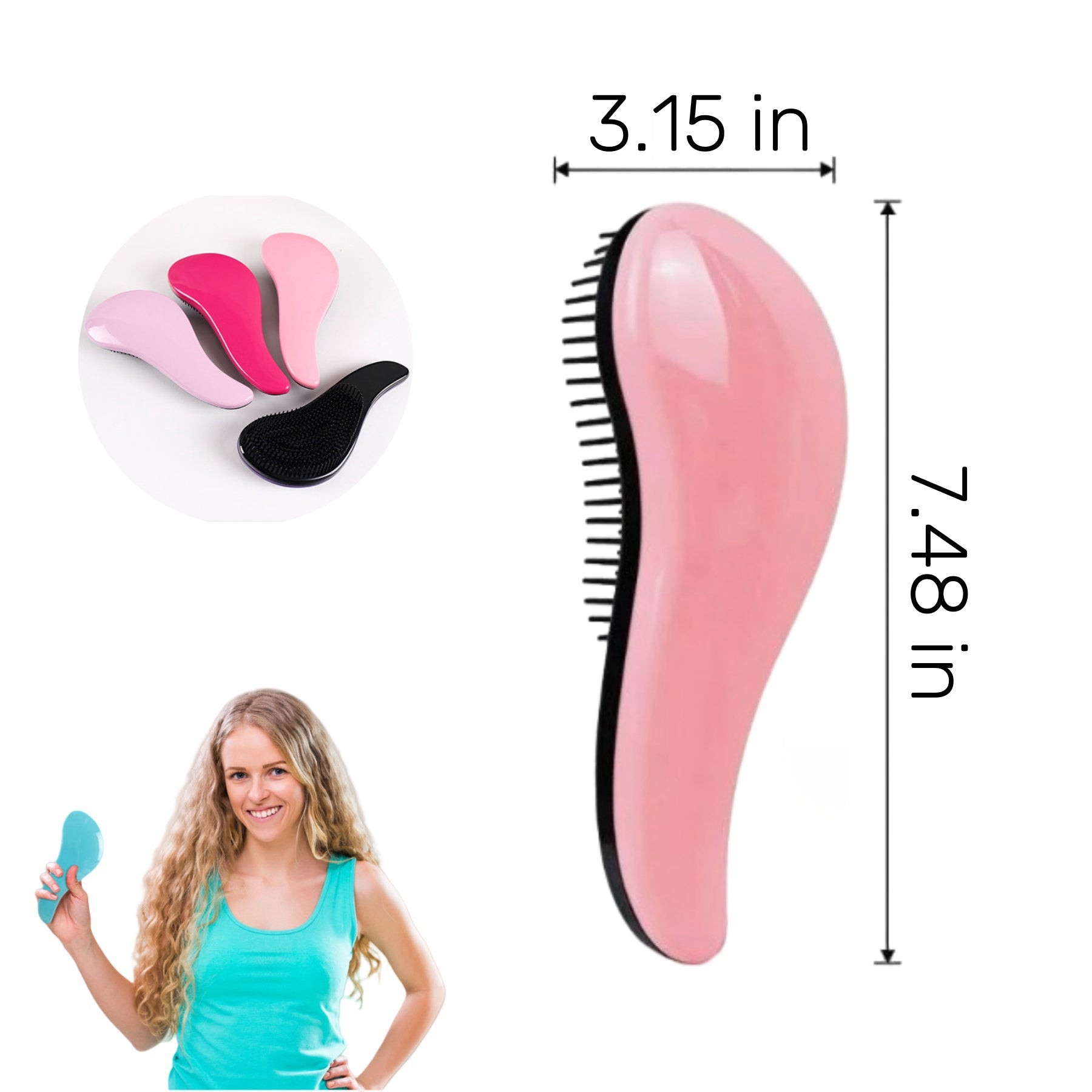 Anti - Tangle Hair Comb