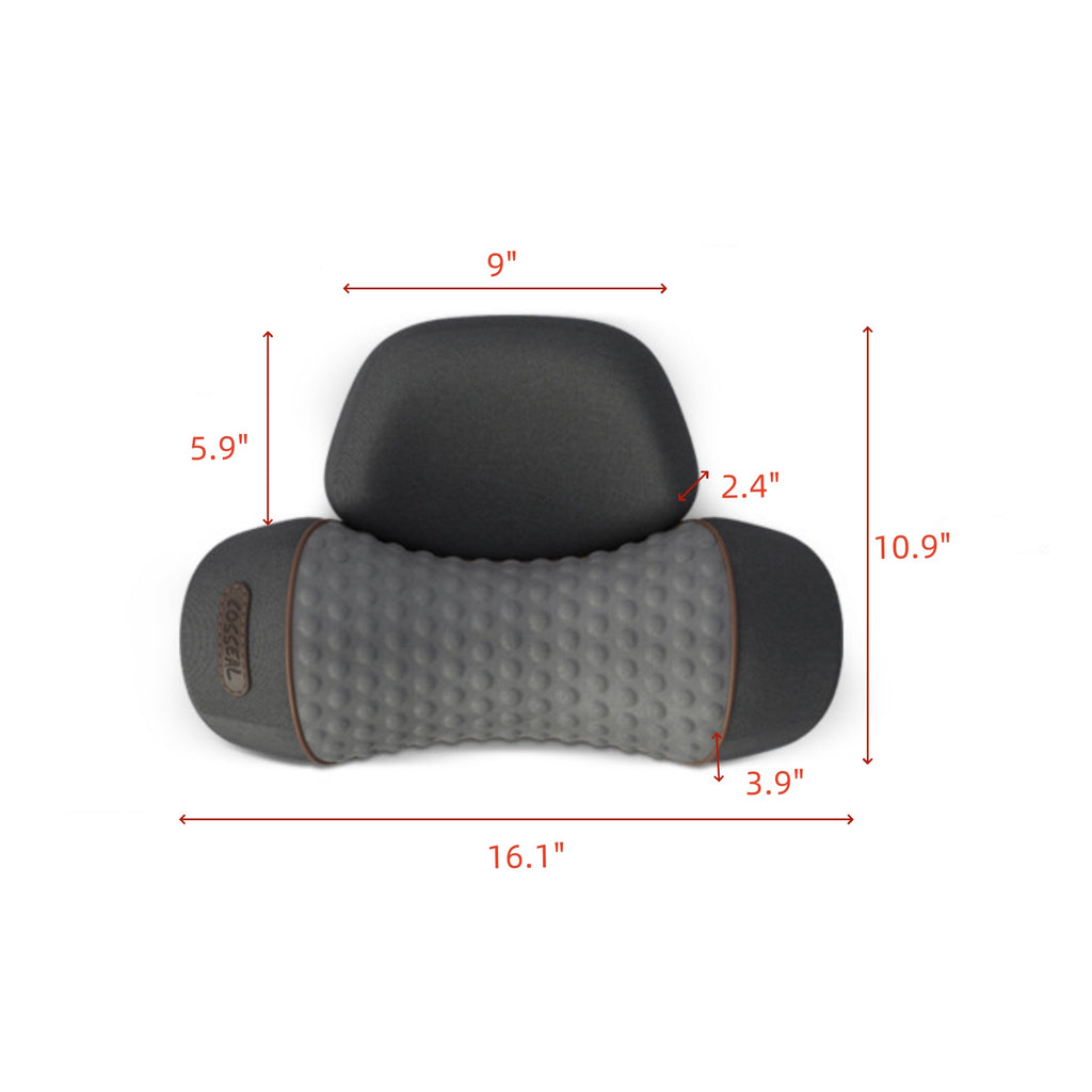 Adjustable Stretching Heating Neck Massage Pillow