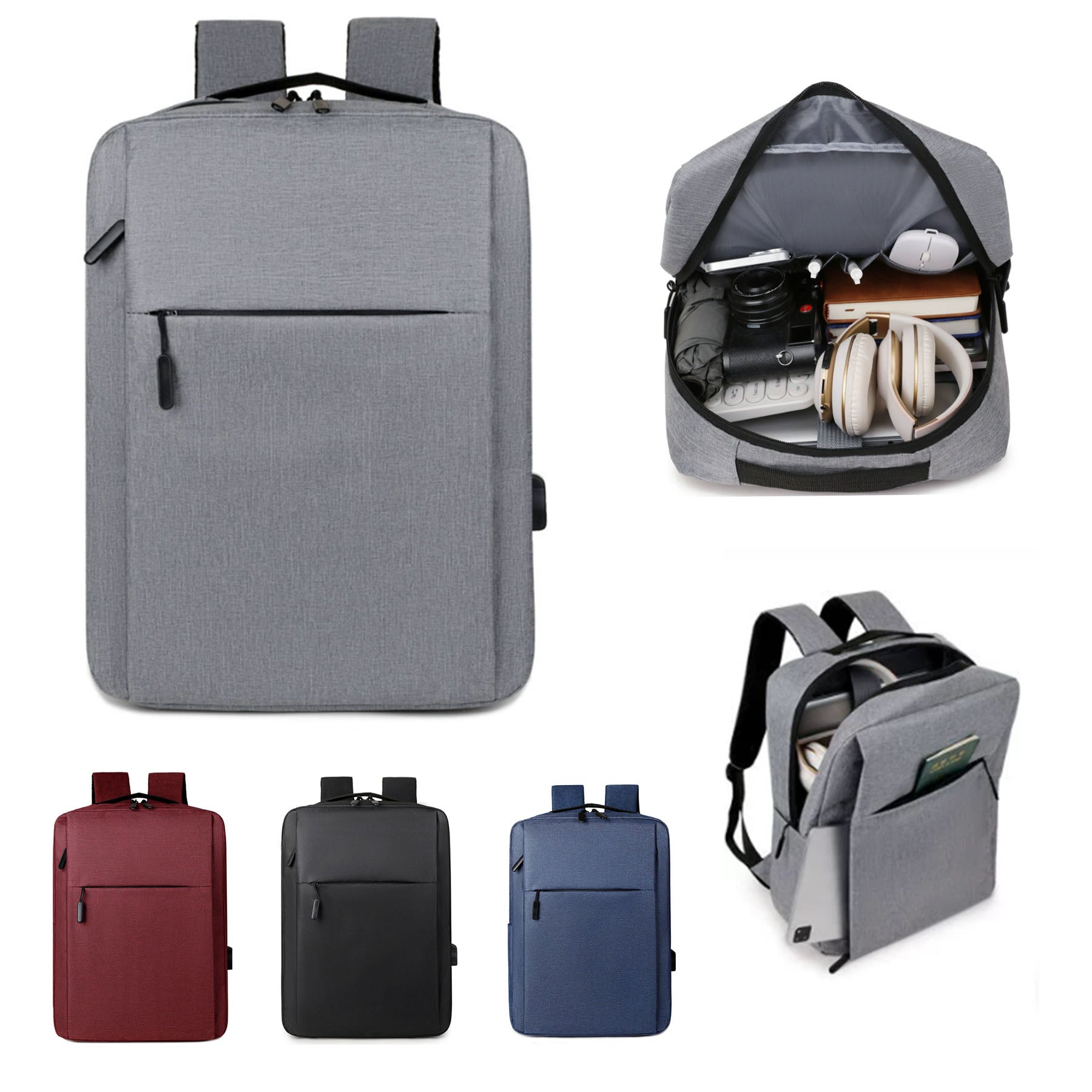 Spacious Business Laptop Commuter Backpack