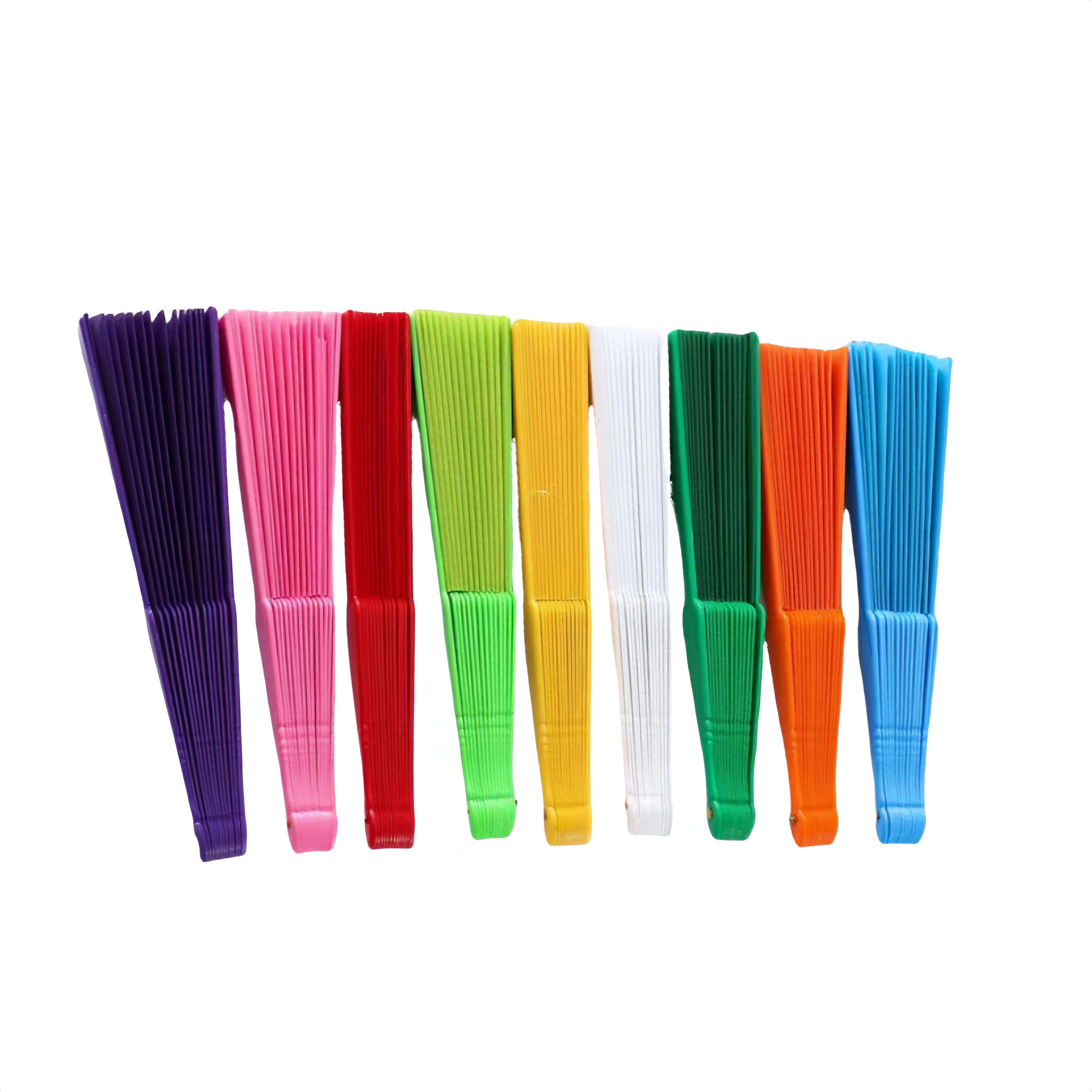 Solid Colored Flat Type Craft Fan