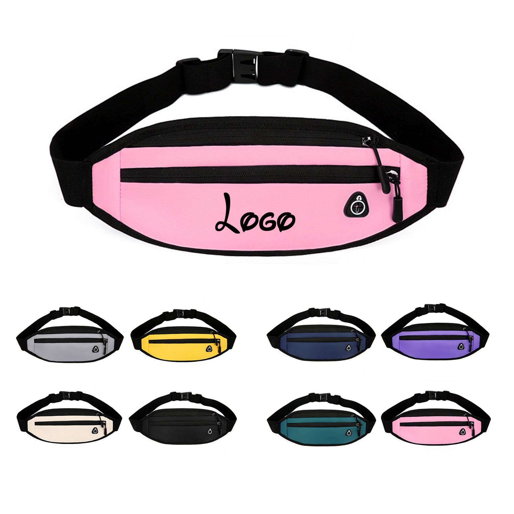 Candy Colored Sports Running Fanny Pack