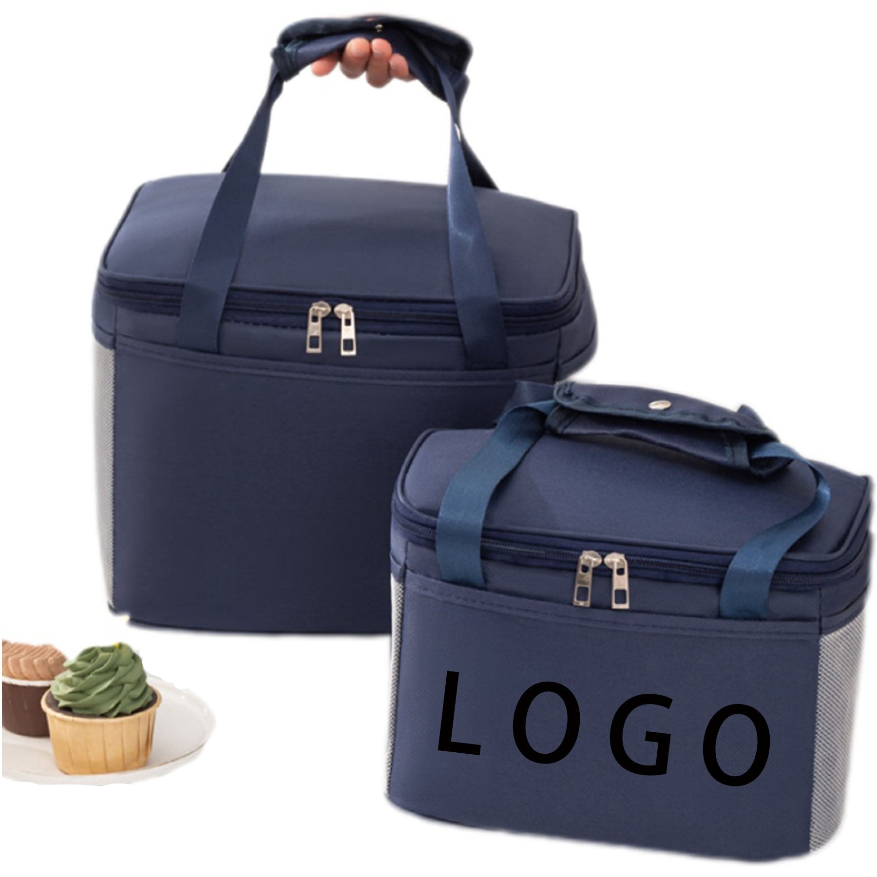 Insulated Aluminum Foil Lunch Tote Bag