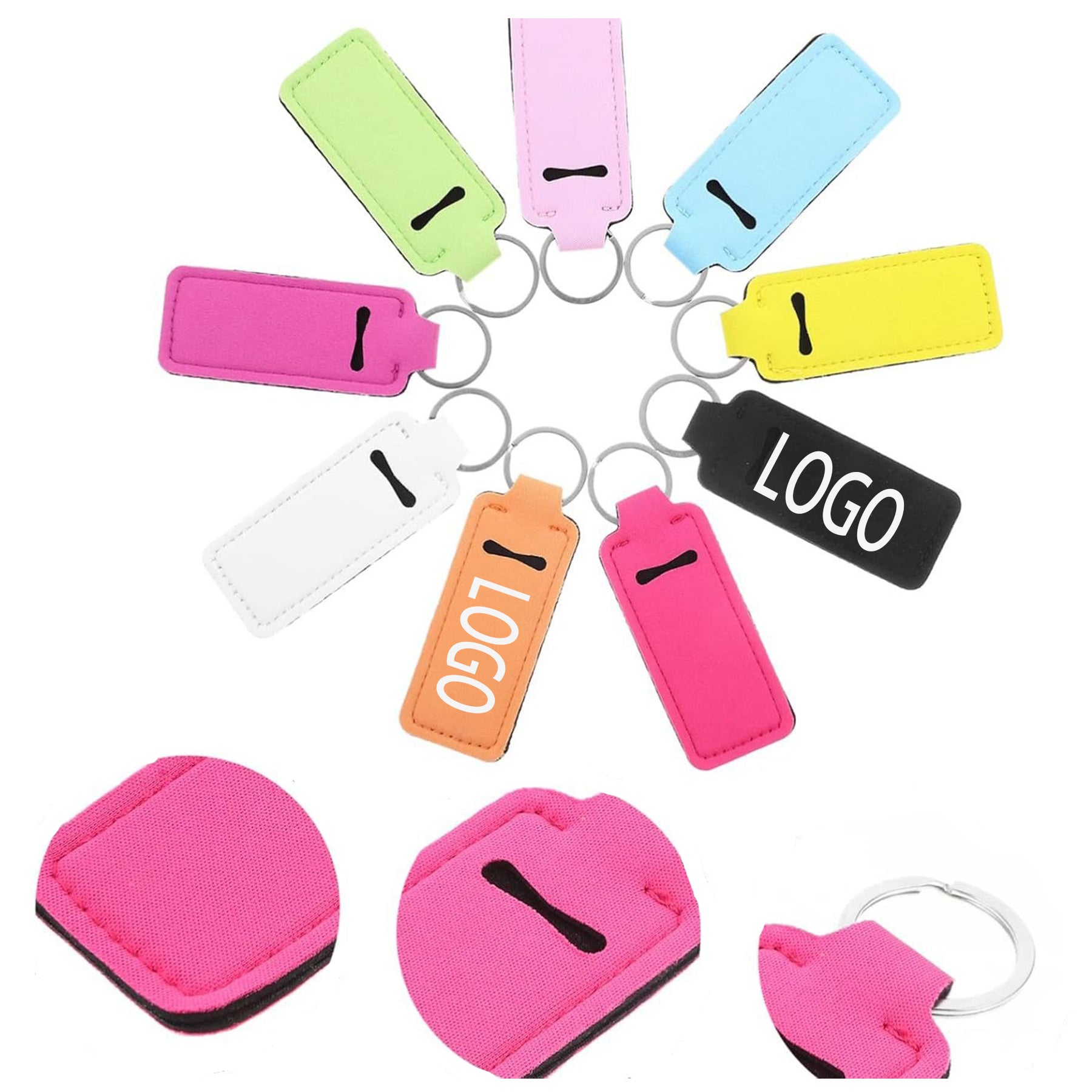 Lipstick Case Keychain