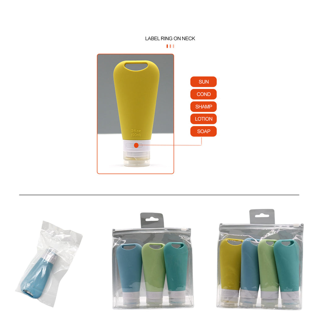 Creative Storage Extrusion Silicone Travel Dispenser