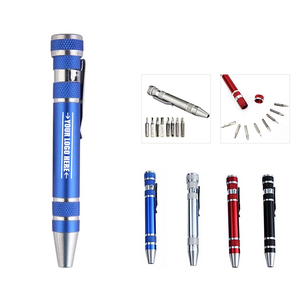 8 In 1 Pocket Screwdriver Kit