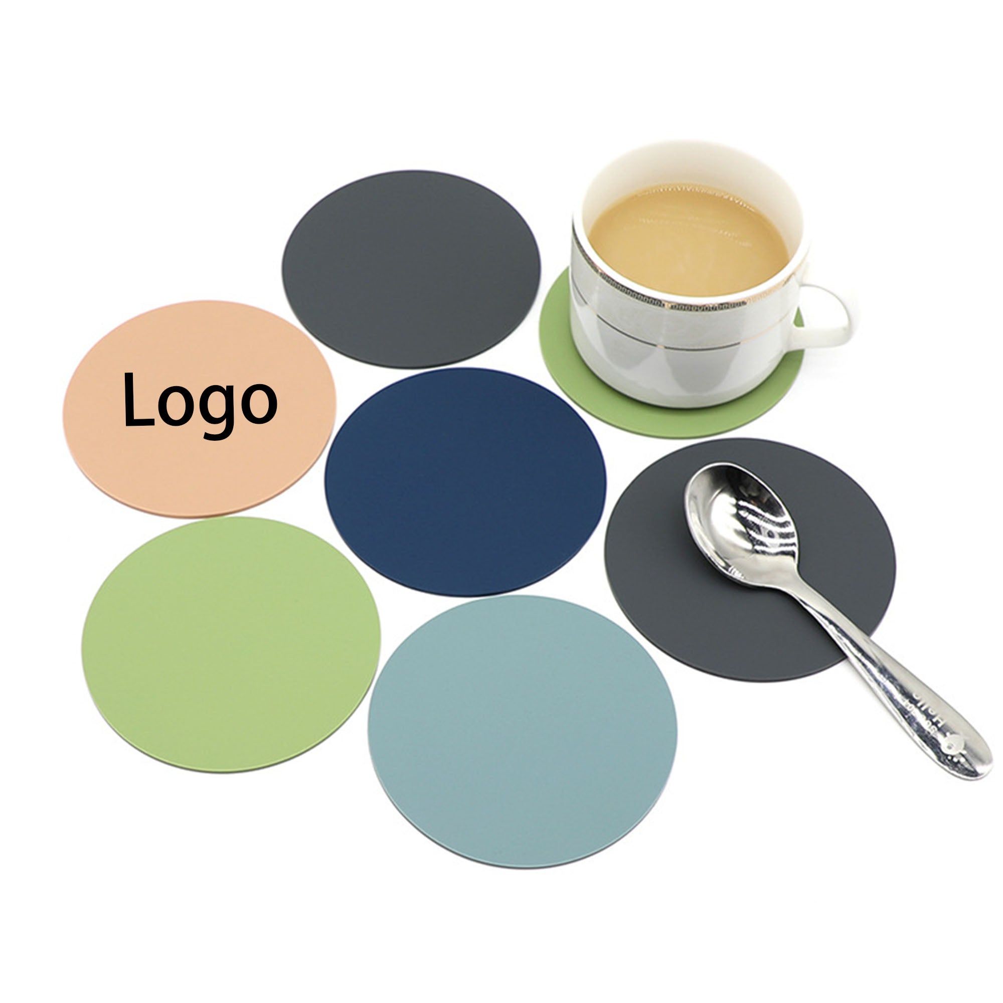 Silicone Round Coaster