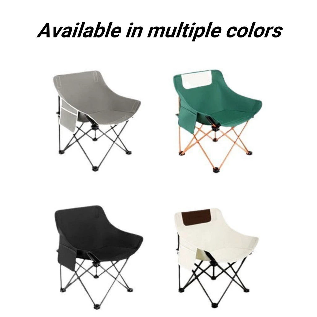 Outdoor Portable Folding Moon Chair