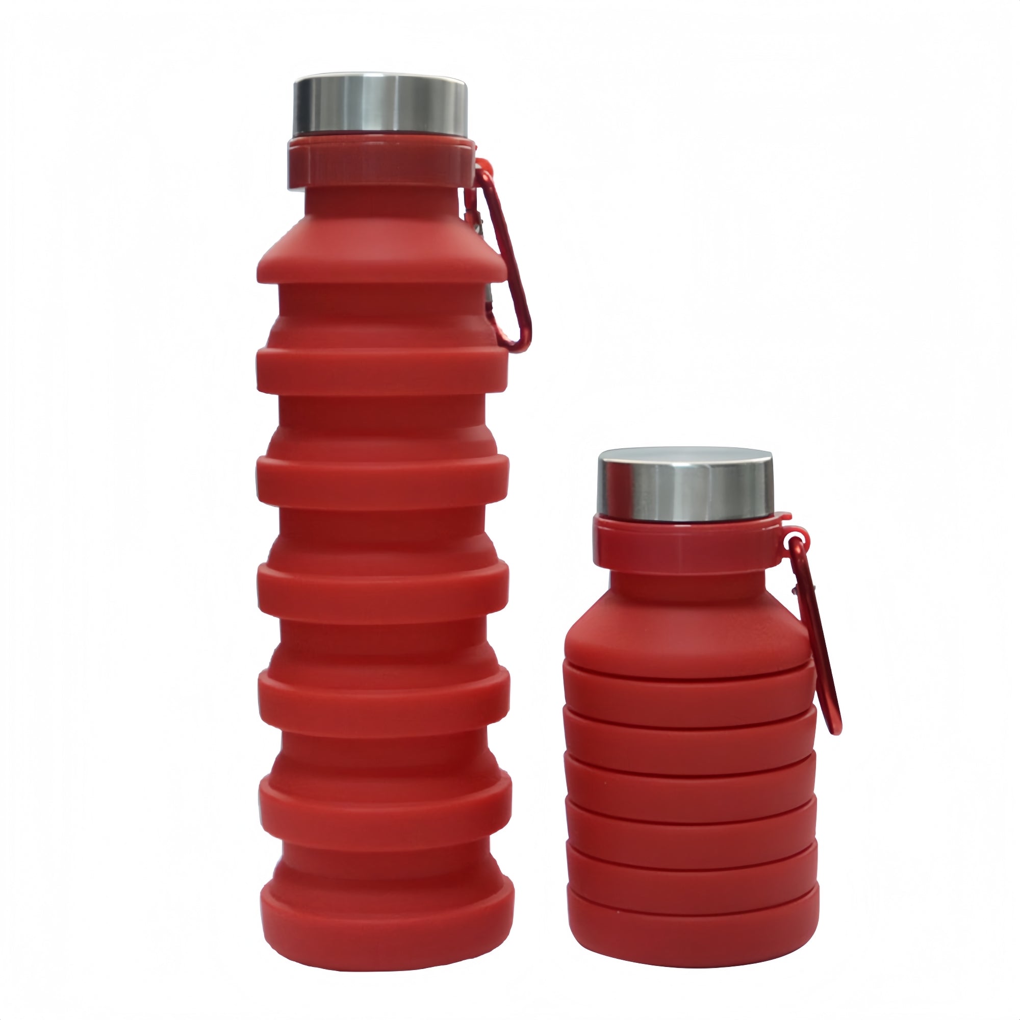 17-Ounce Silicone Collapsible Water Bottle