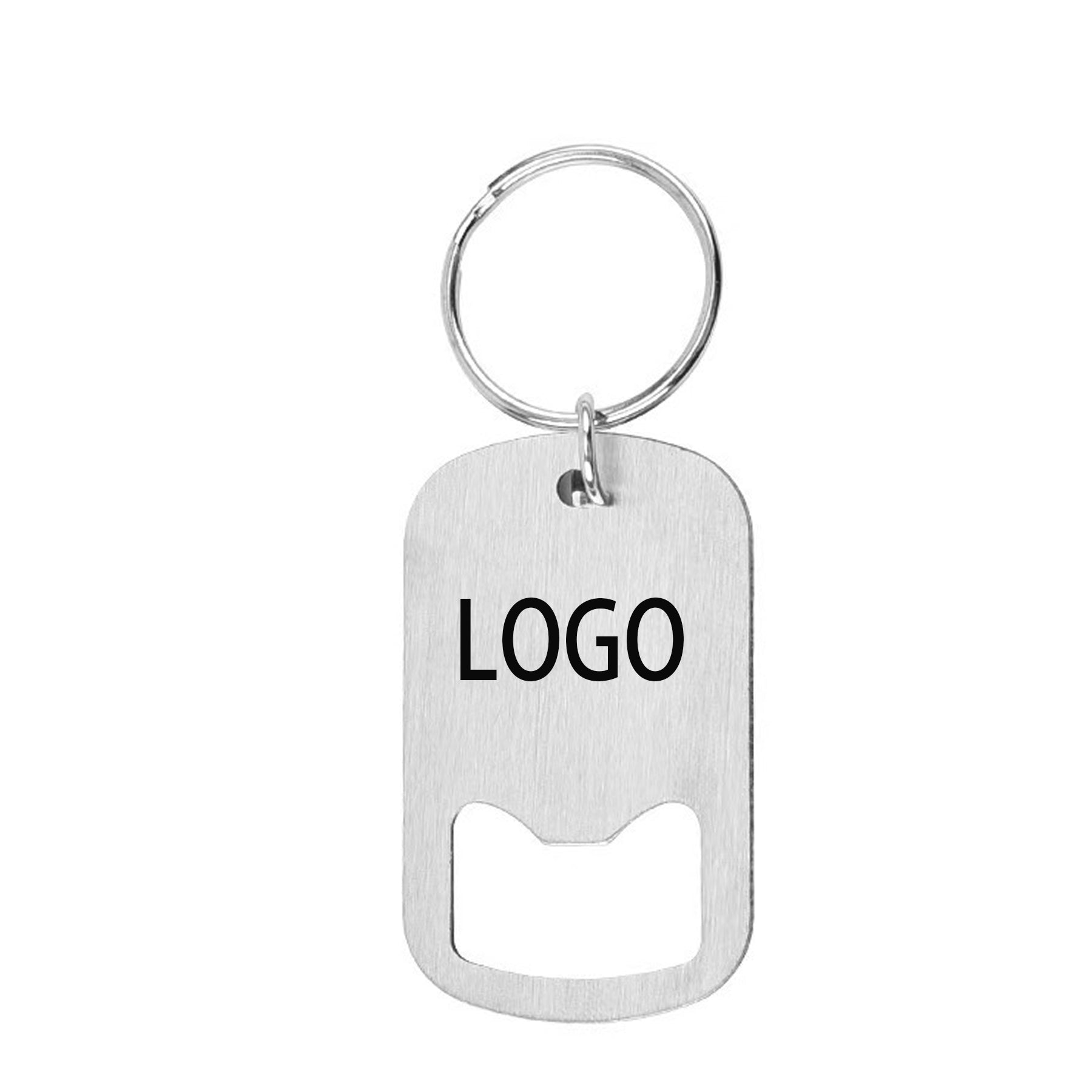Stainless-Steel Keychain Bottle Opener