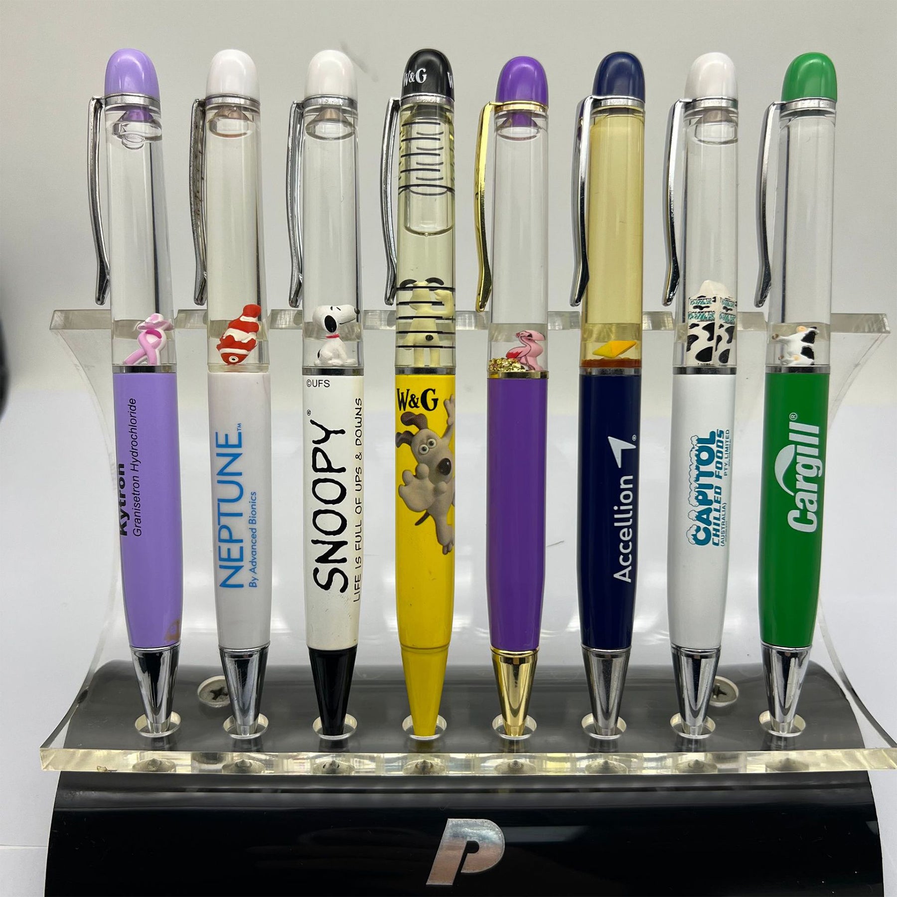 Floating Metal Oil Pen