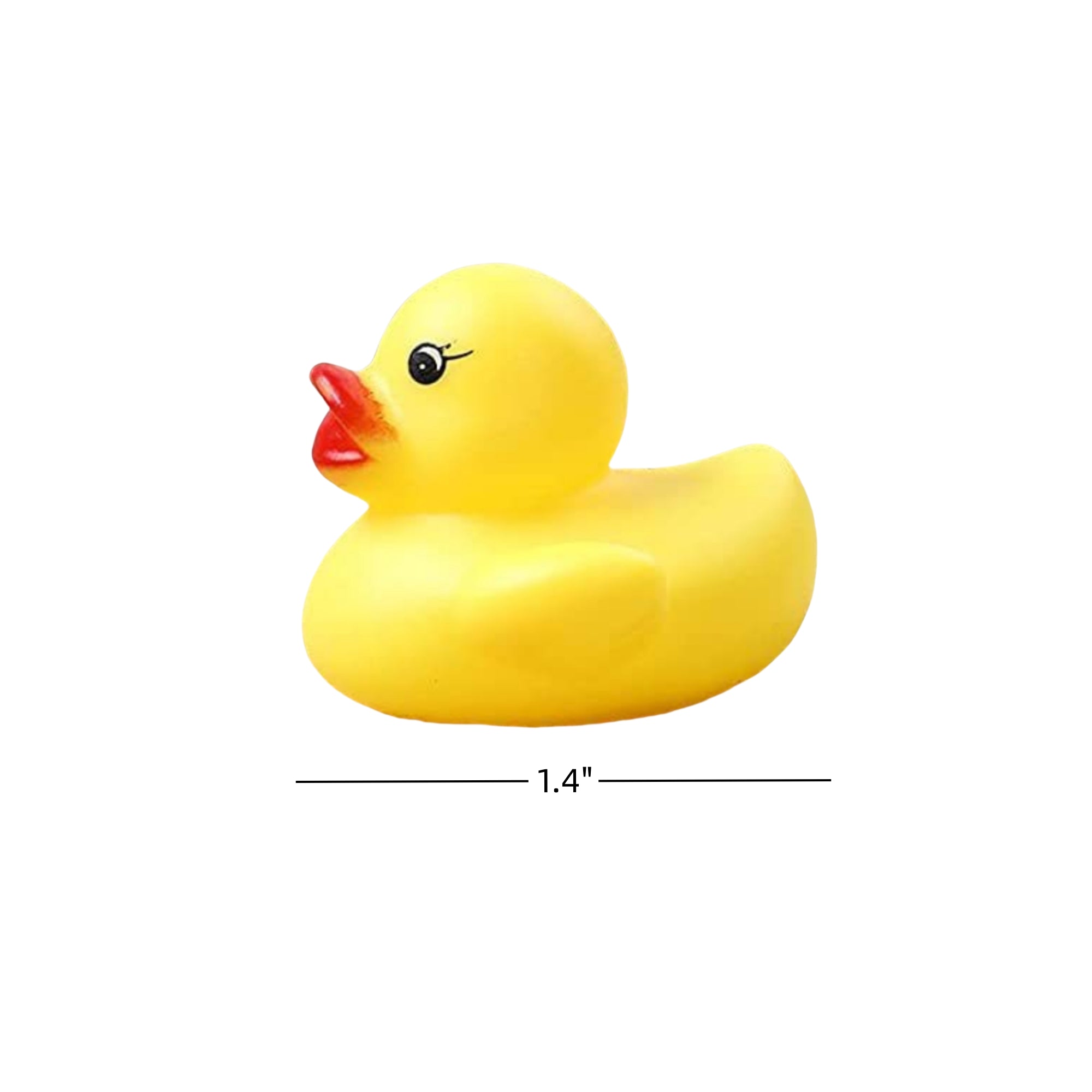 Squeaky Colorful Mini Yellow Duck Toy