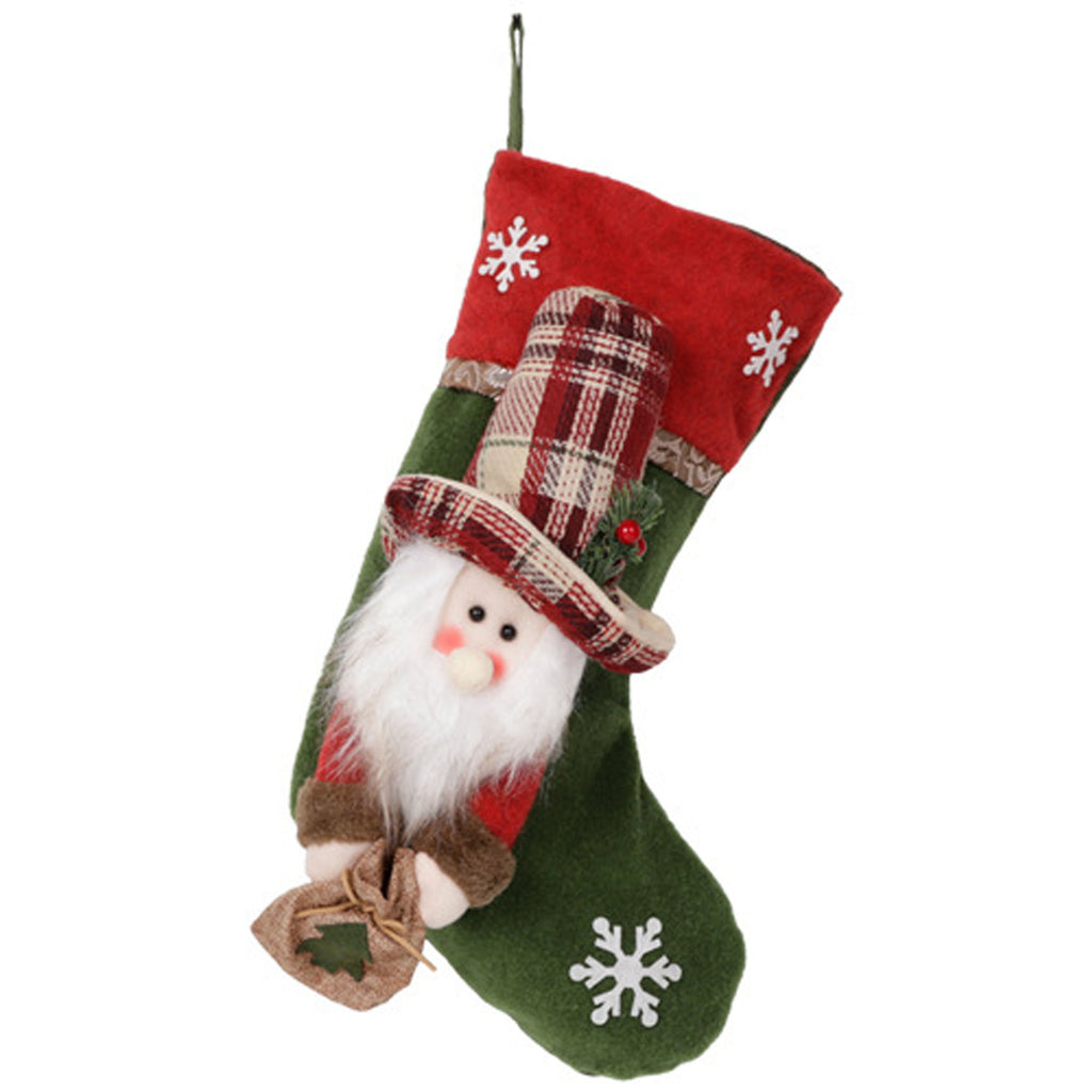 Three Styles of Christmas Socks Muppets Hanging Decorations