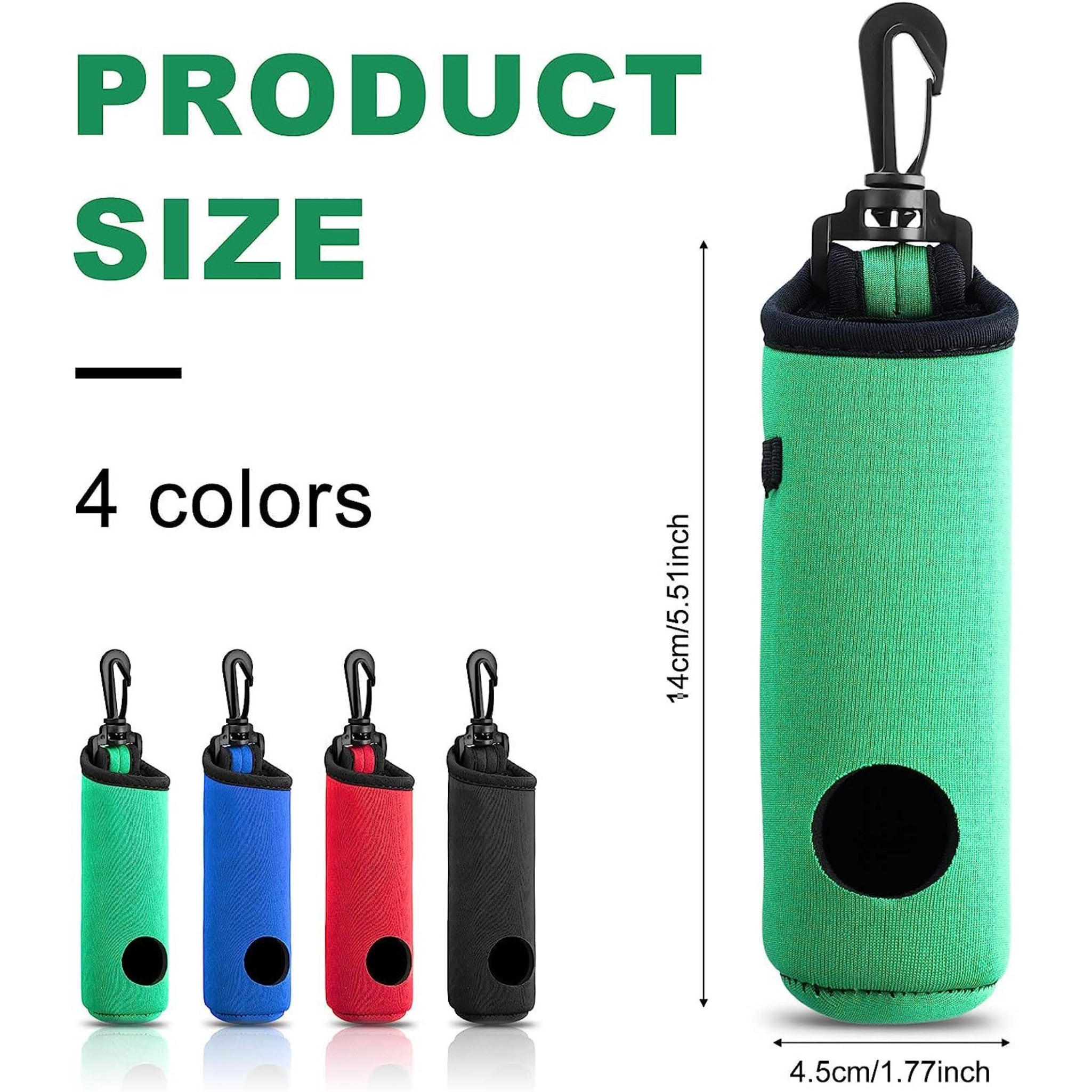 Neoprene Golf Ball Bag With Hook