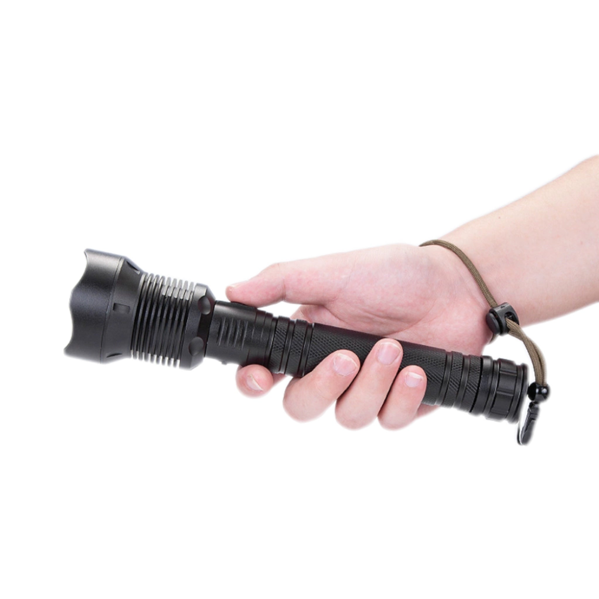 Ultra-Bright Long-Range Aluminum Flashlight
